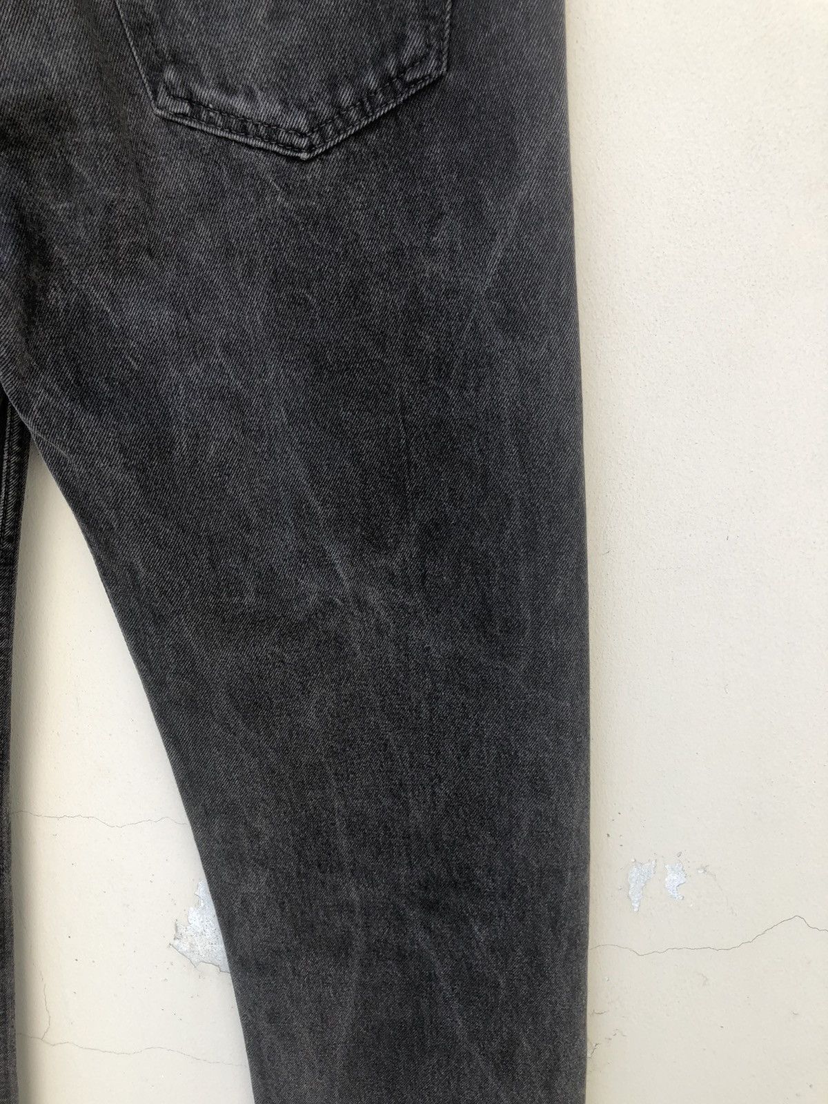 Levi's Vintage 1992 Levi’s 501 Jeans Faded Black Denim Size US 33 - 20 Thumbnail