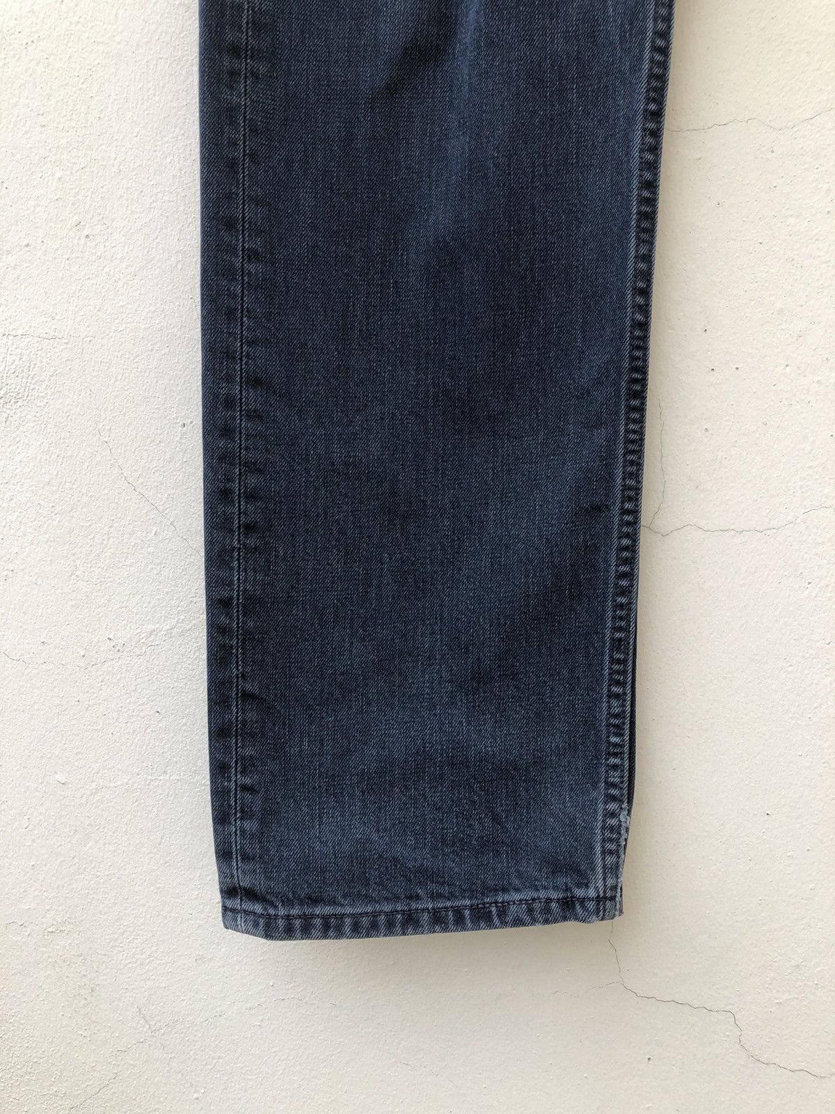 Levi's Vintage 2002 Levi’s 501 Jeans Faded Blue Black Denim Size US 33 - 6 Thumbnail