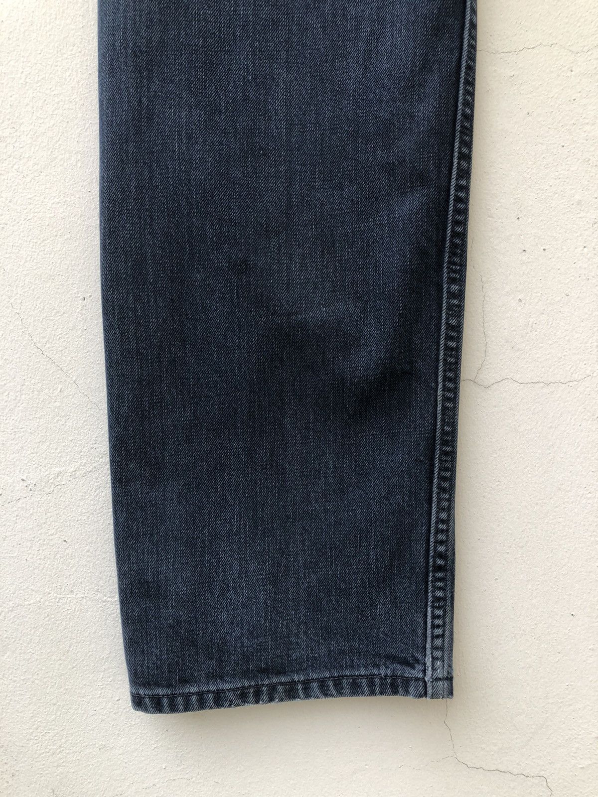 Levi's Vintage 2002 Levi’s 501 Jeans Faded Blue Black Denim Size US 33 - 13 Thumbnail