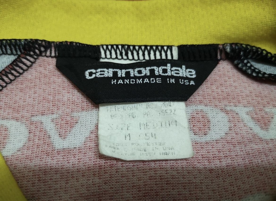 Bicycle × Gear for Sports × Vintage VINTAGE CANNONDALE CYCLING JERSEY Size US M / EU 48-50 / 2 - 15 Thumbnail