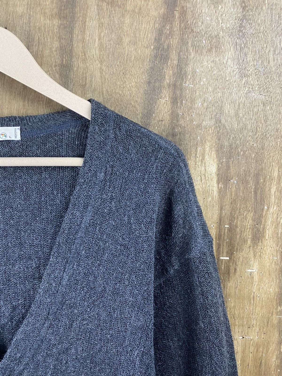 Japanese Brand Arnold Palmer cardigan grey Knitwear #Z062 Size US M / EU 48-50 / 2 - 5 Thumbnail