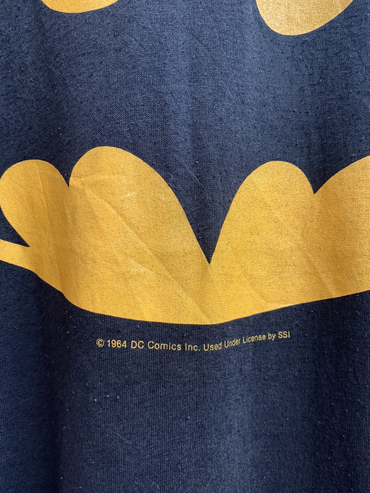 DC Comics × Vintage 1964 Batman Logo Movie Single Stitch Tshirt Size US L / EU 52-54 / 3 - 2 Thumbnail
