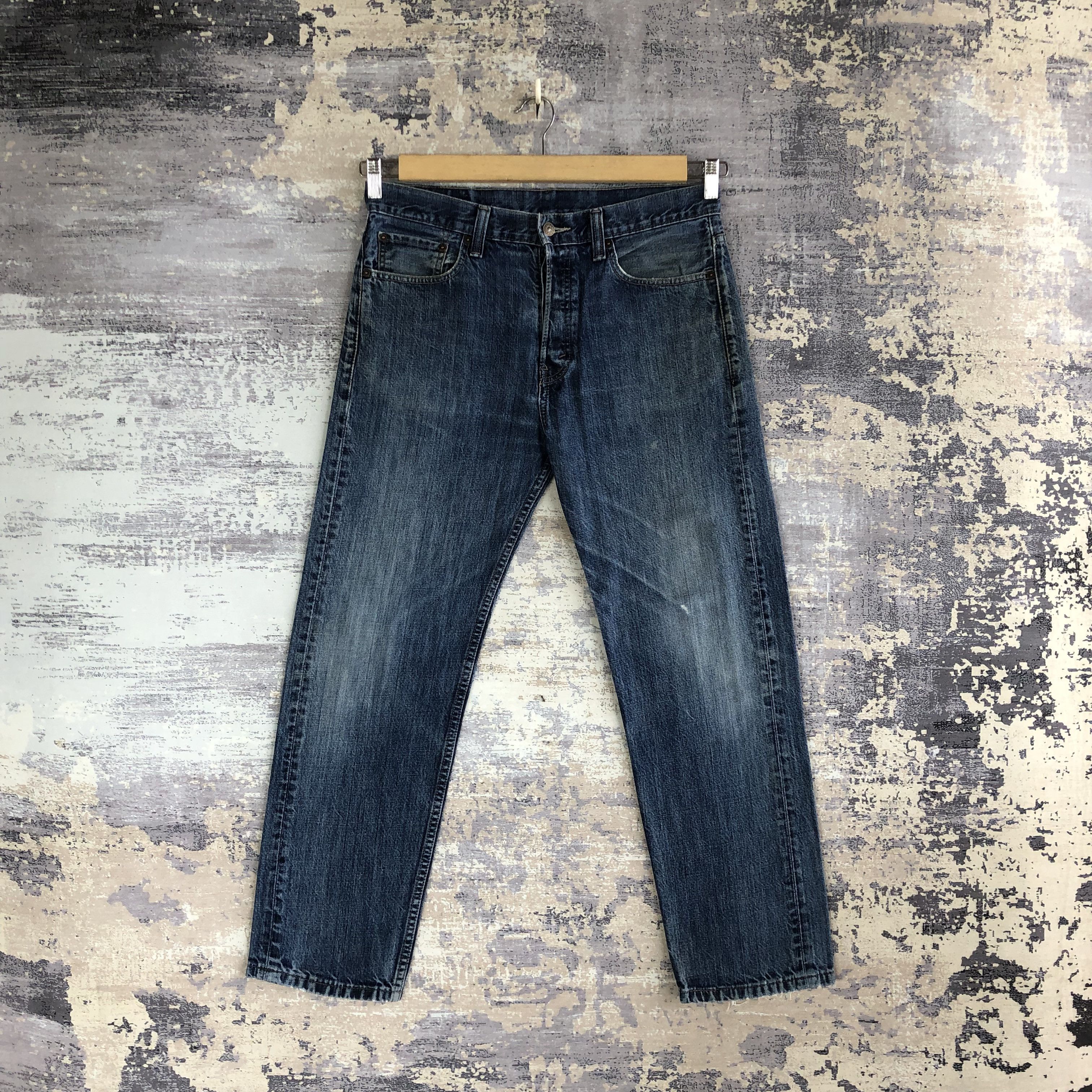 Vintage Vintage Levis Stone Wash Jeans Levis 562 Blue Denim | Grailed