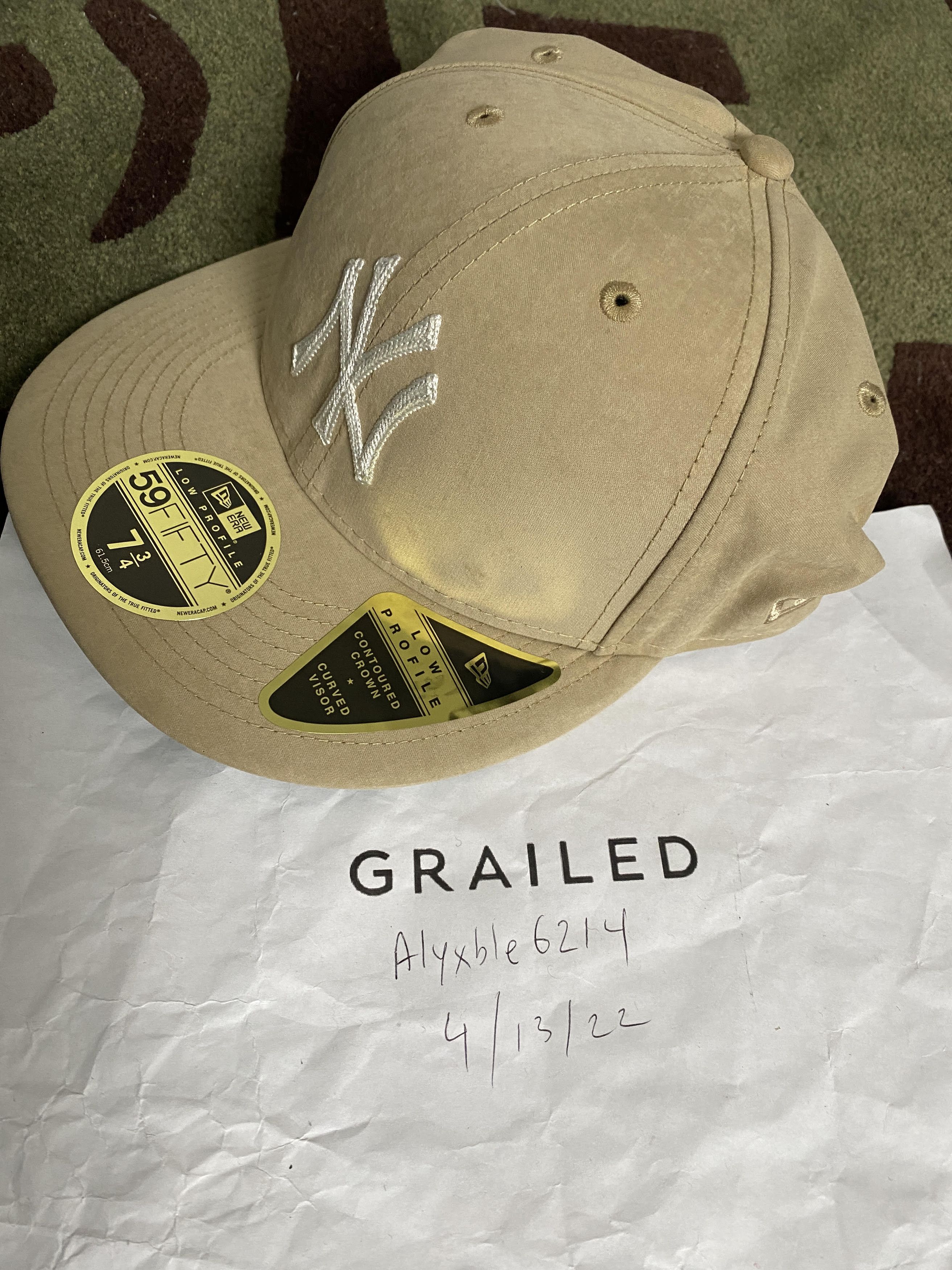 Aime Leon Dore × New Era × New York Yankees [7 3/4] ALD / New Era Brushed Nylon yankees Hat Size ONE SIZE - 2 Thumbnail