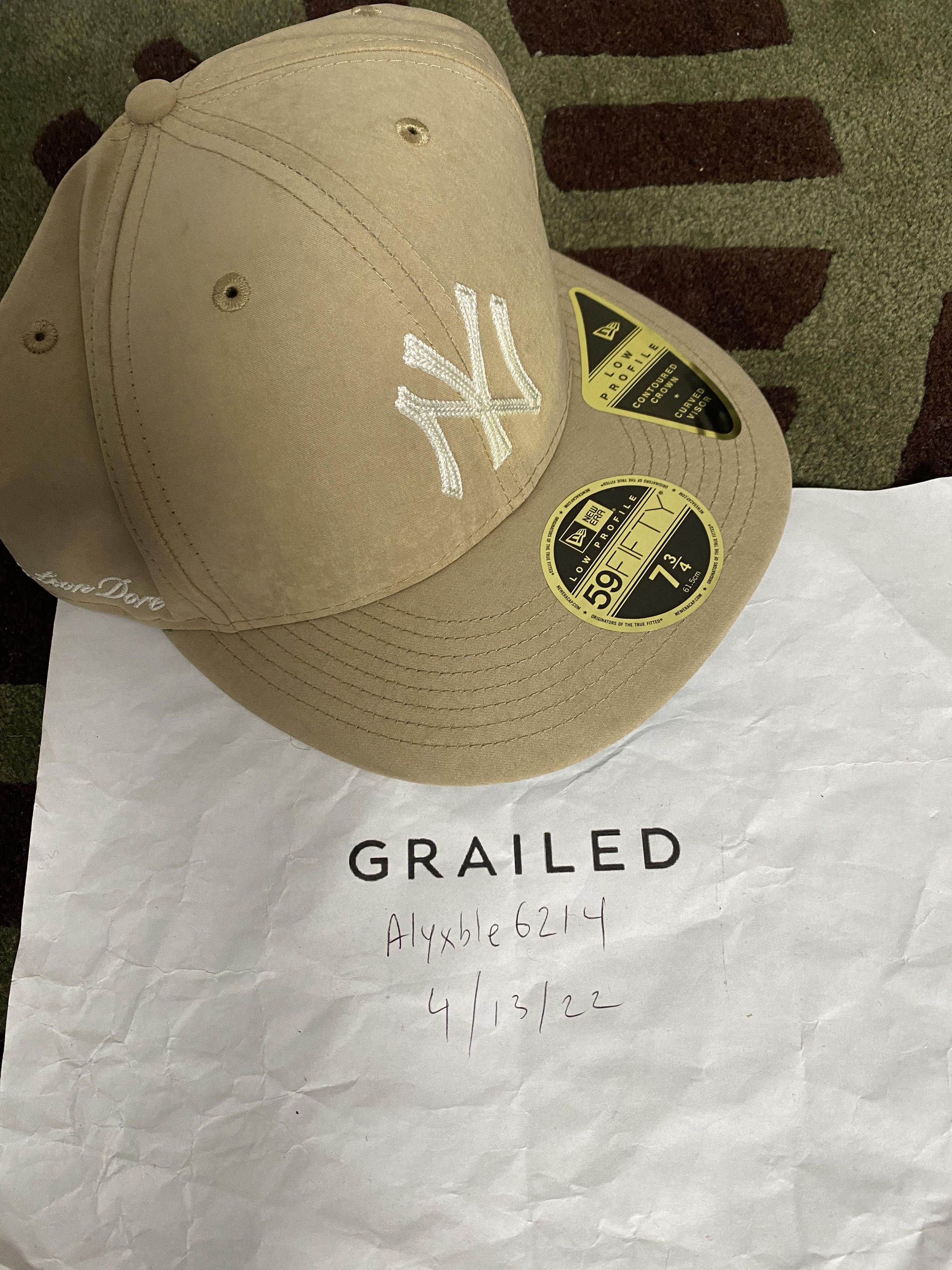 Aime Leon Dore × New Era × New York Yankees [7 3/4] ALD / New Era Brushed Nylon yankees Hat Size ONE SIZE - 3 Thumbnail