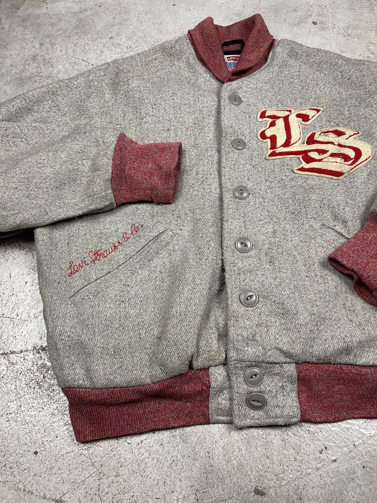 Levi's Vintage Levis Wool barn buttoned jacket Size US L / EU 52-54 / 3 - 8 Thumbnail