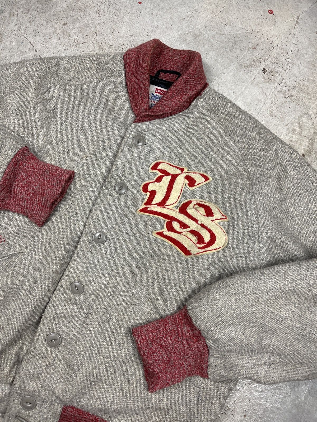 Levi's Vintage Levis Wool barn buttoned jacket Size US L / EU 52-54 / 3 - 6 Thumbnail
