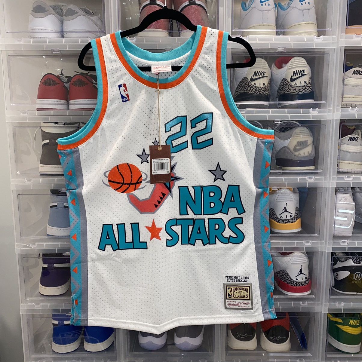 Mitchell & Ness Swingman Jersey All-Star West 1996 Clyde Drexler