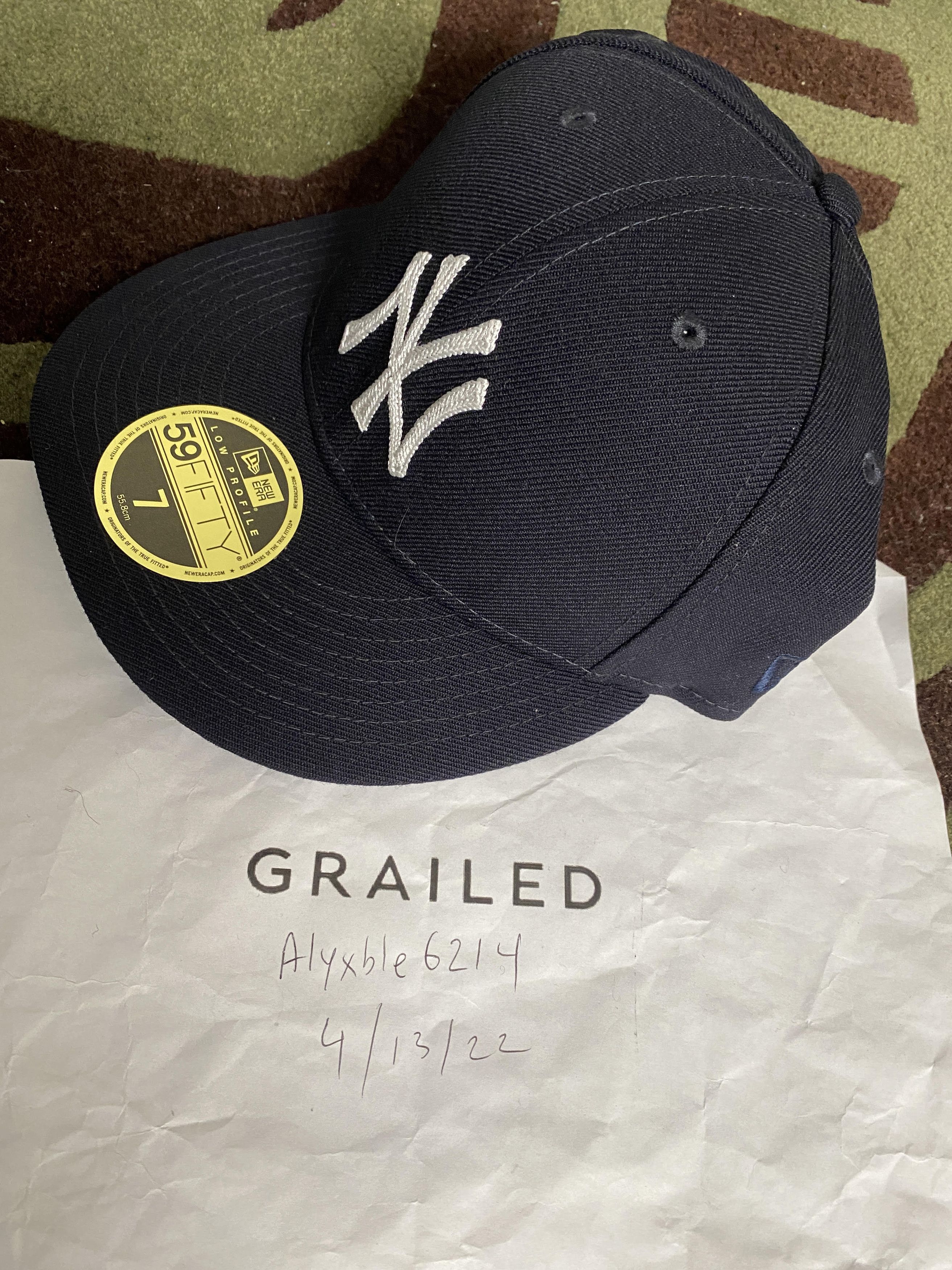 Aime Leon Dore [size 7] ALD / New Era Chain Stitch Yankee Hat - Black Size ONE SIZE - 3 Thumbnail