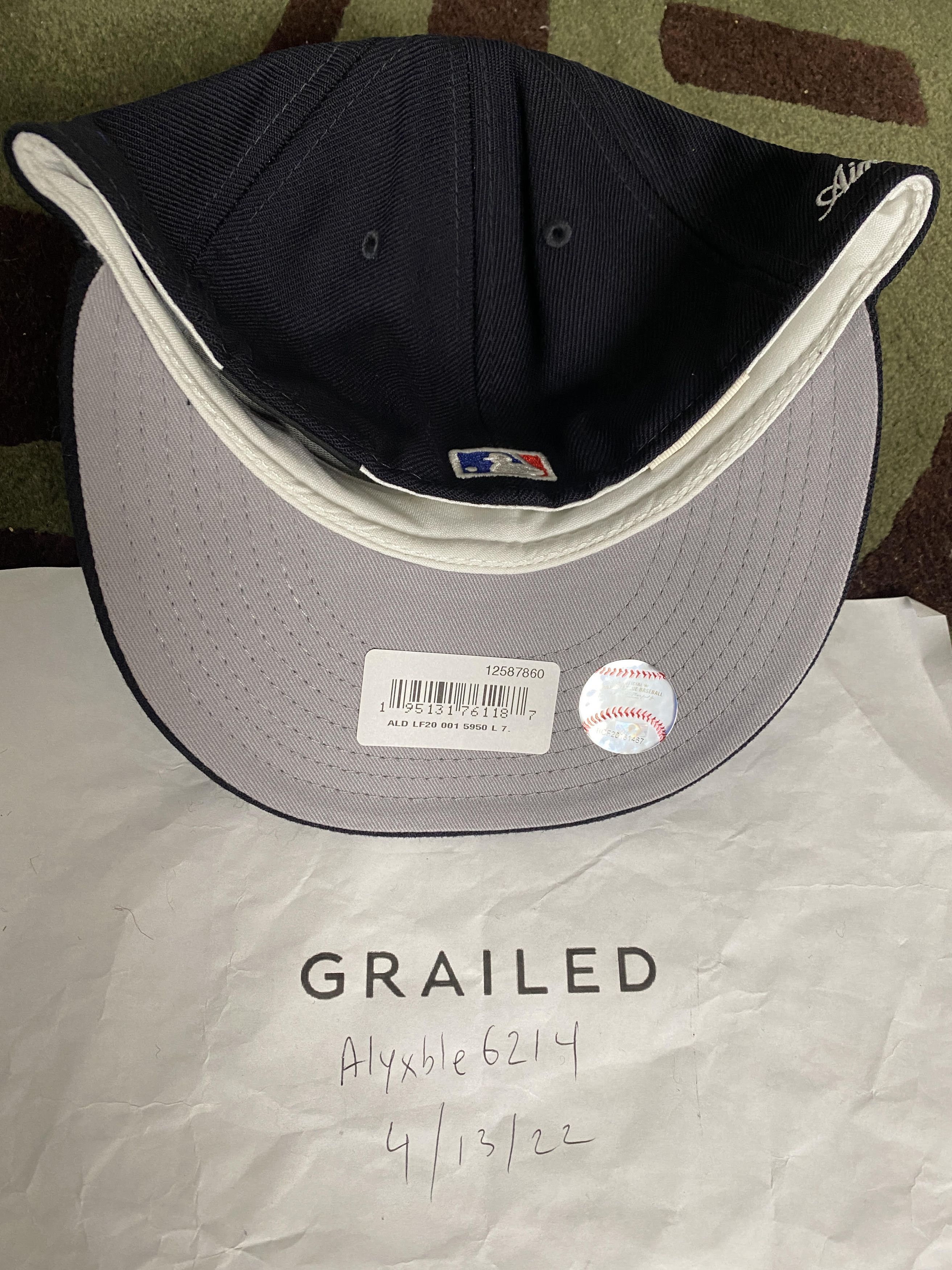 Aime Leon Dore [size 7] ALD / New Era Chain Stitch Yankee Hat - Black Size ONE SIZE - 6 Thumbnail
