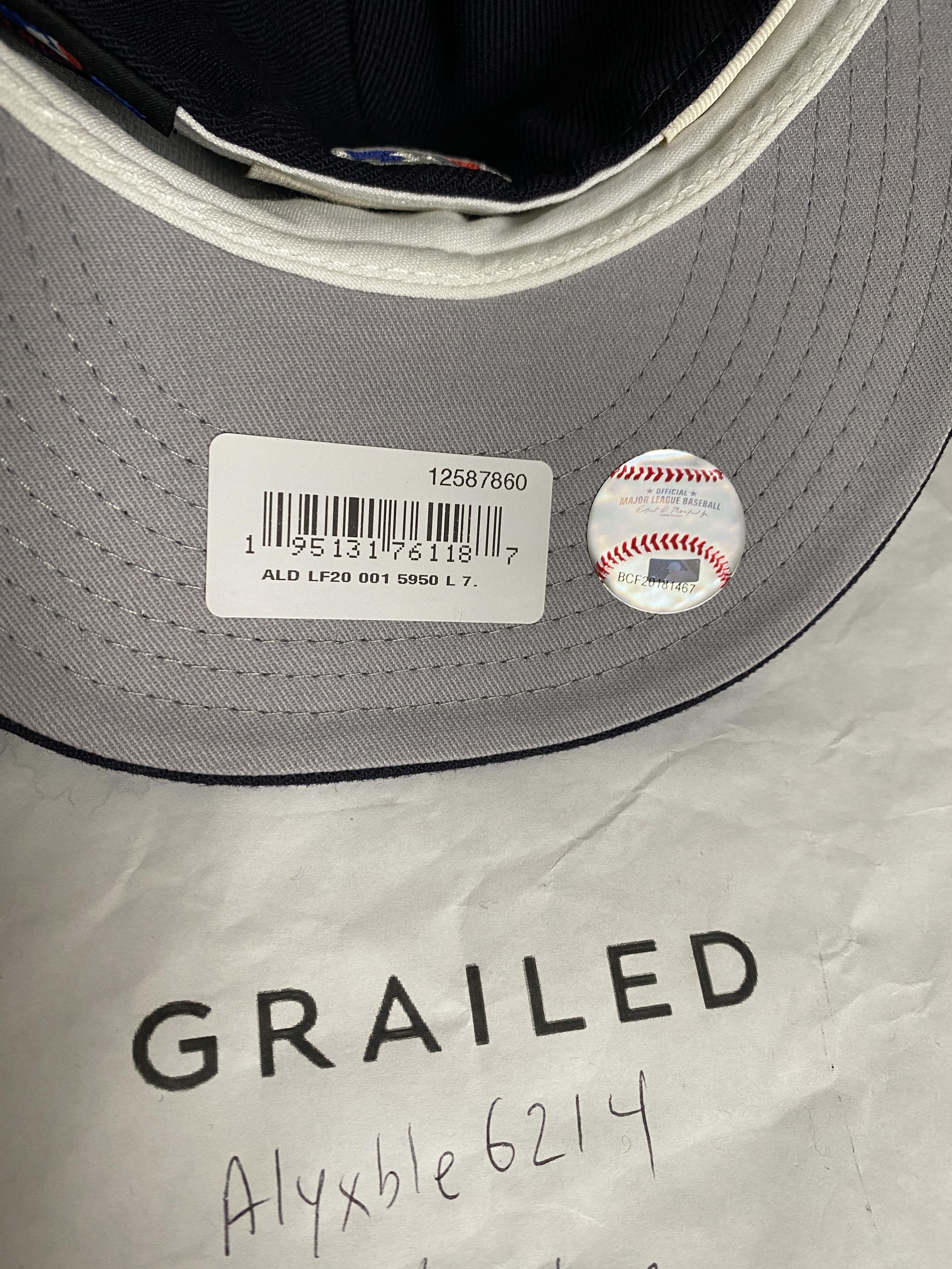 Aime Leon Dore [size 7] ALD / New Era Chain Stitch Yankee Hat - Black Size ONE SIZE - 5 Thumbnail