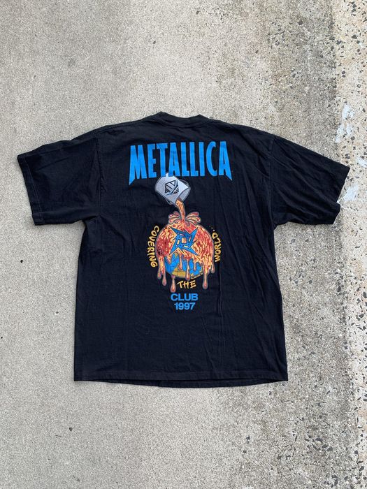 Vintage Metallica Club 1997 Converging World Tee | Grailed