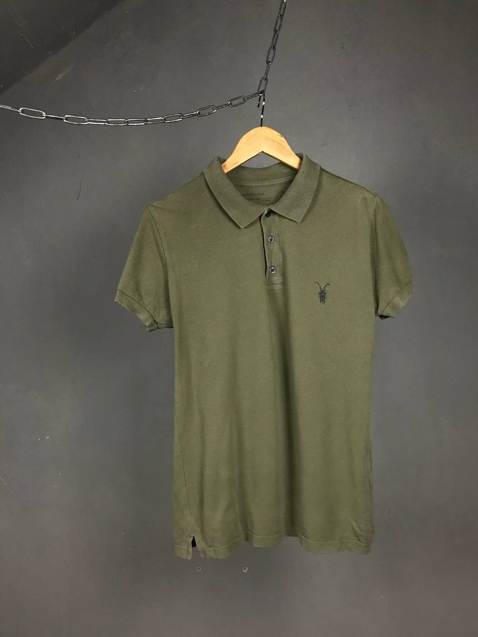Allsaints × Vintage Allsaints luxury streetwear vintage polo tee Size US M / EU 48-50 / 2 - 1 Thumbnail