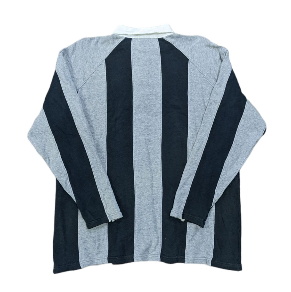 Adidas × Descente × Vintage Vintage Adidas Descente Rugby Polo Shirt Long Sleeve Size US L / EU 52-54 / 3 - 2 Thumbnail