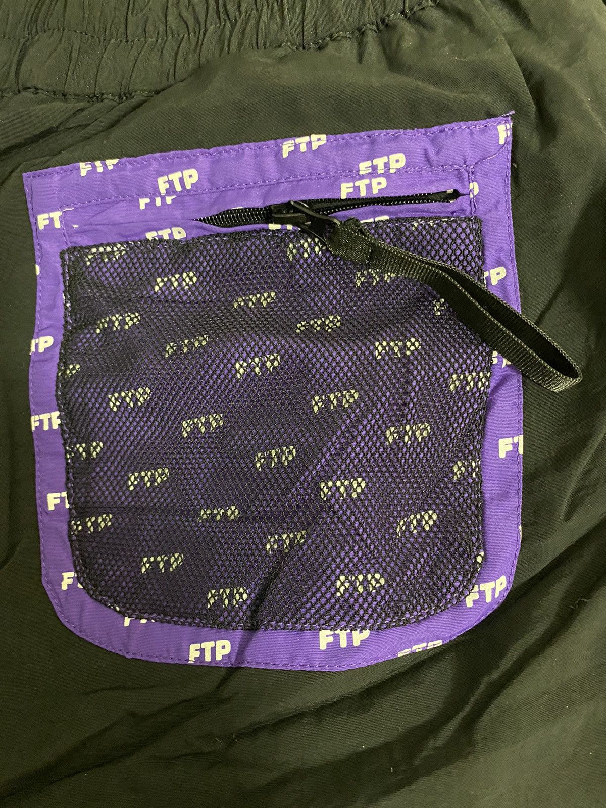 Fuck The Population FTP Mesh Pocket Puffer Pants Size US 34 / EU 50 - 3 Thumbnail
