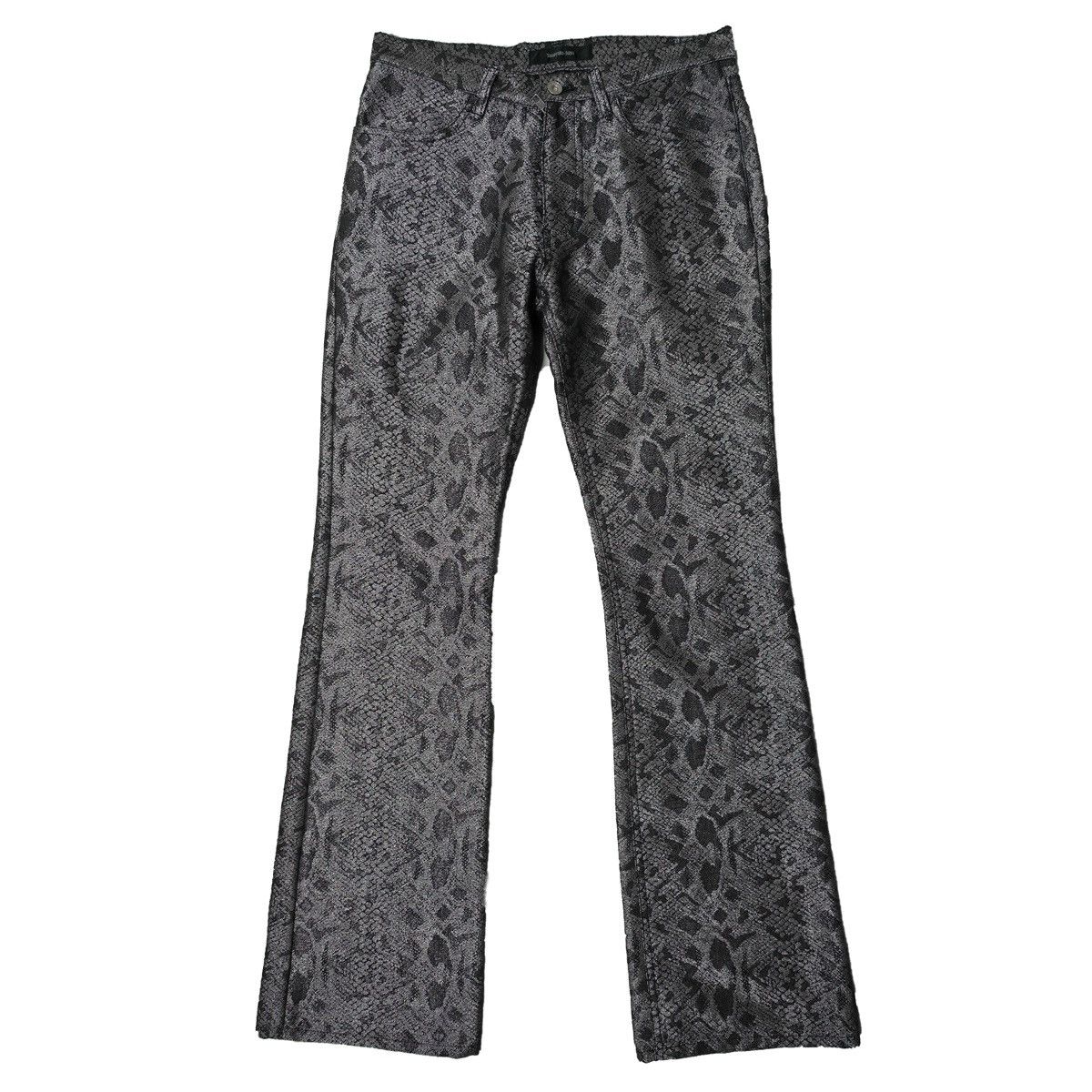 Yasuyuki Ishii Yasuyuki Ishii Flare Snake Pants | Grailed