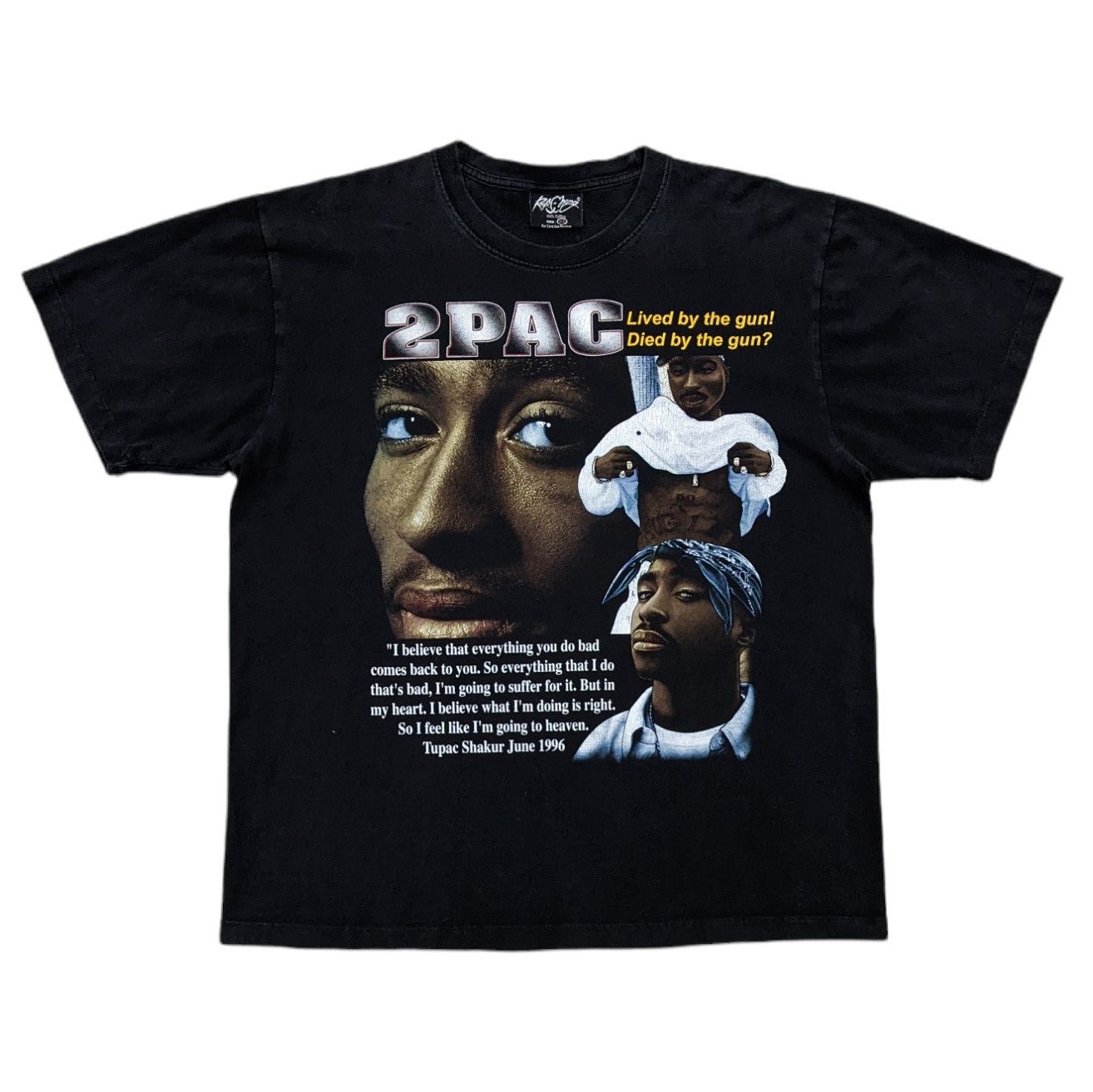 Bootleg Tupac Rap Tee | Grailed