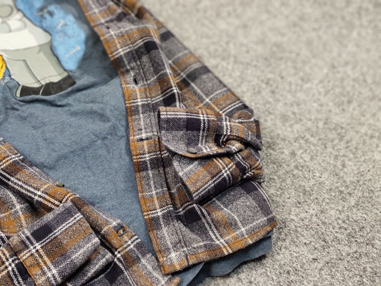 Flannel Vintage Flannel Shirt Travis Scott Style Size US XL / EU 56 / 4 - 10 Thumbnail