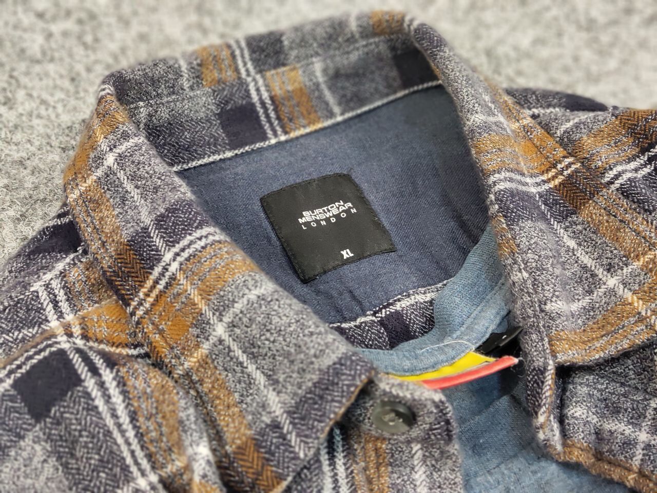 Flannel Vintage Flannel Shirt Travis Scott Style Size US XL / EU 56 / 4 - 12 Thumbnail