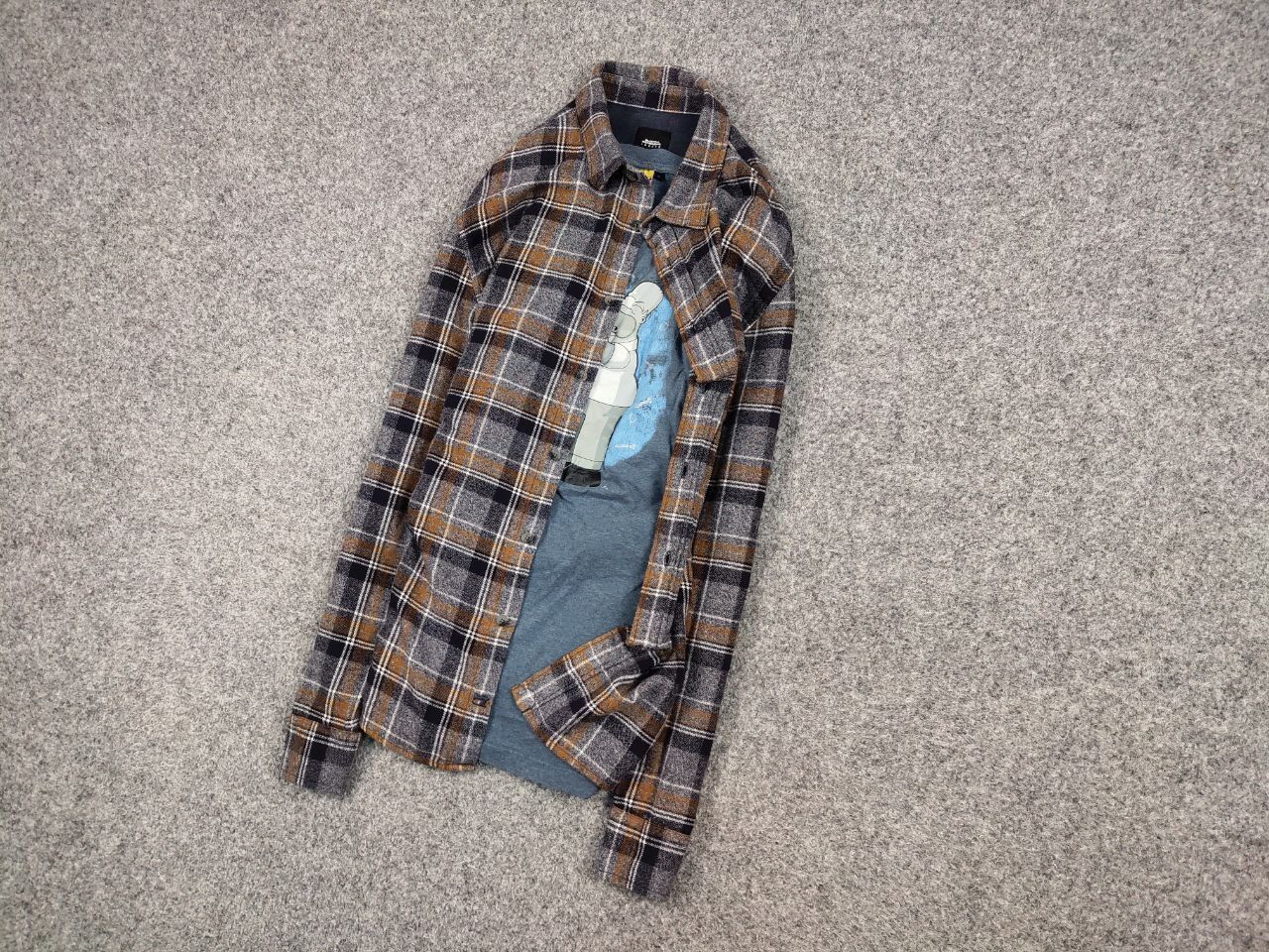 Flannel Vintage Flannel Shirt Travis Scott Style Size US XL / EU 56 / 4 - 7 Thumbnail