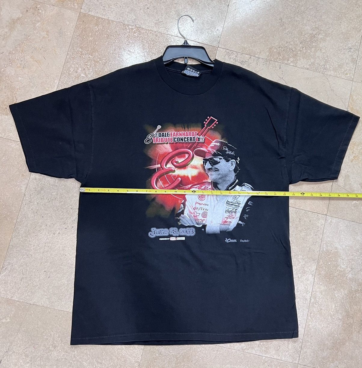 NASCAR × Vintage 2003 Dale Earnhardt Tribute Concert T-Shirt Size Large Size US L / EU 52-54 / 3 - 9 Thumbnail