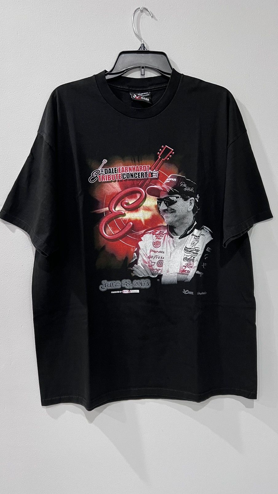 NASCAR × Vintage 2003 Dale Earnhardt Tribute Concert T-Shirt Size Large Size US L / EU 52-54 / 3 - 1 Thumbnail