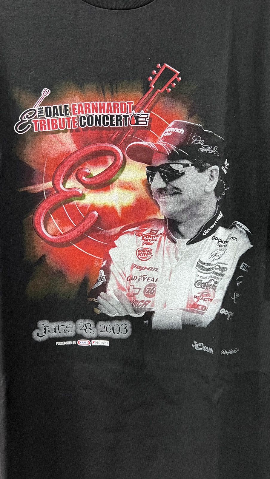 NASCAR × Vintage 2003 Dale Earnhardt Tribute Concert T-Shirt Size Large Size US L / EU 52-54 / 3 - 3 Thumbnail