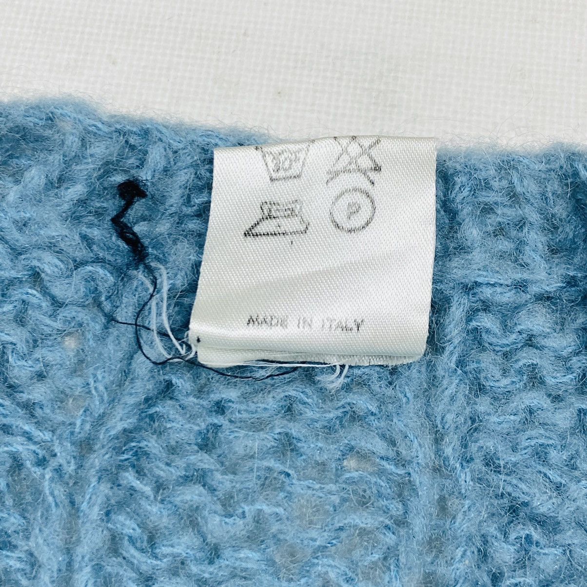Vintage 90s CUTE BABY BLUE KNITTED WOOL STUDIO MILANO VEST - № 1103 Size US L / EU 52-54 / 3 - 10 Thumbnail