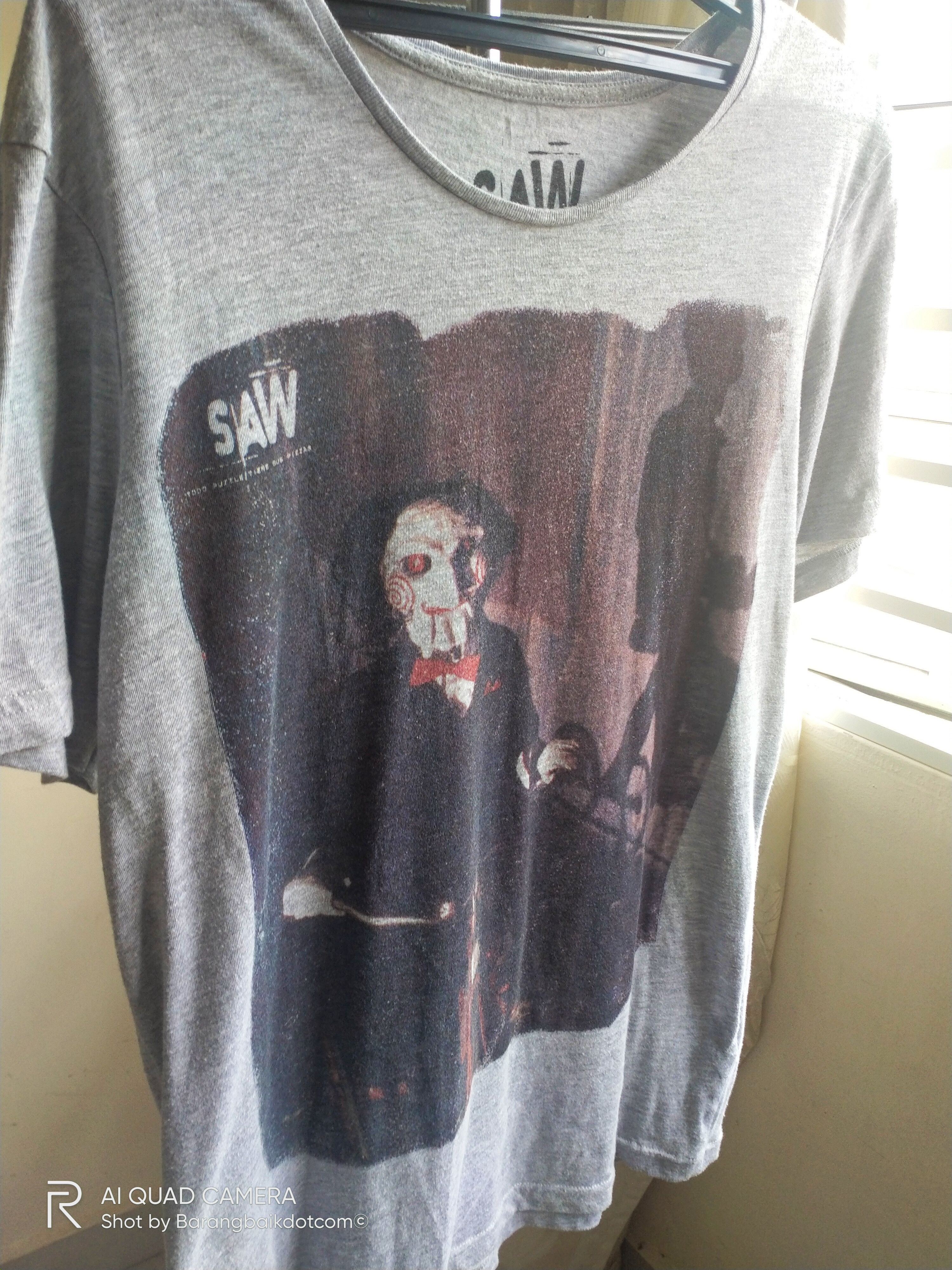 Bershka VTG 2004 'Jigsaw' Character SAW Movie t-shirt Size US L / EU 52-54 / 3 - 2 Thumbnail