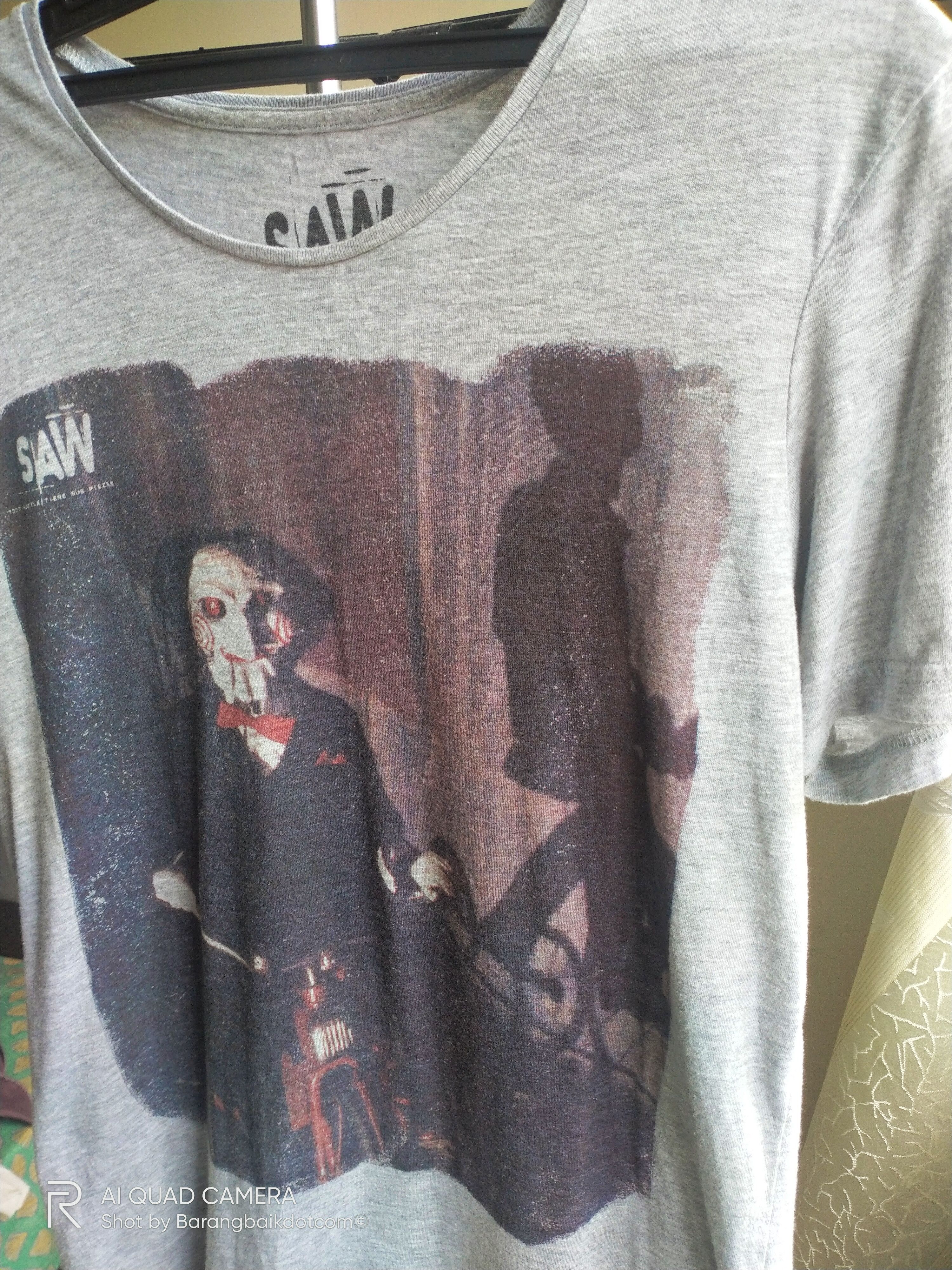 Bershka VTG 2004 'Jigsaw' Character SAW Movie t-shirt Size US L / EU 52-54 / 3 - 3 Thumbnail