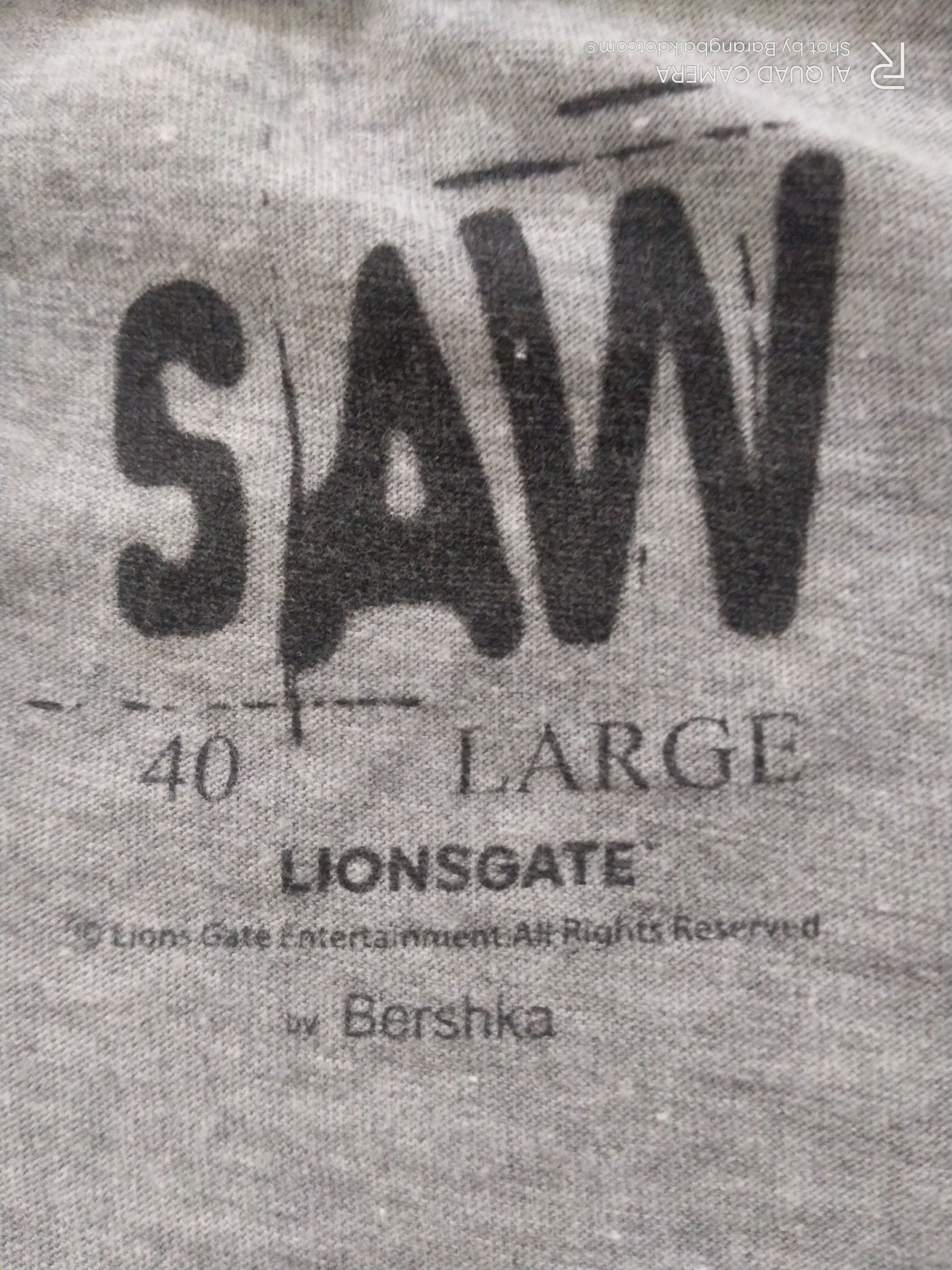 Bershka VTG 2004 'Jigsaw' Character SAW Movie t-shirt Size US L / EU 52-54 / 3 - 6 Thumbnail