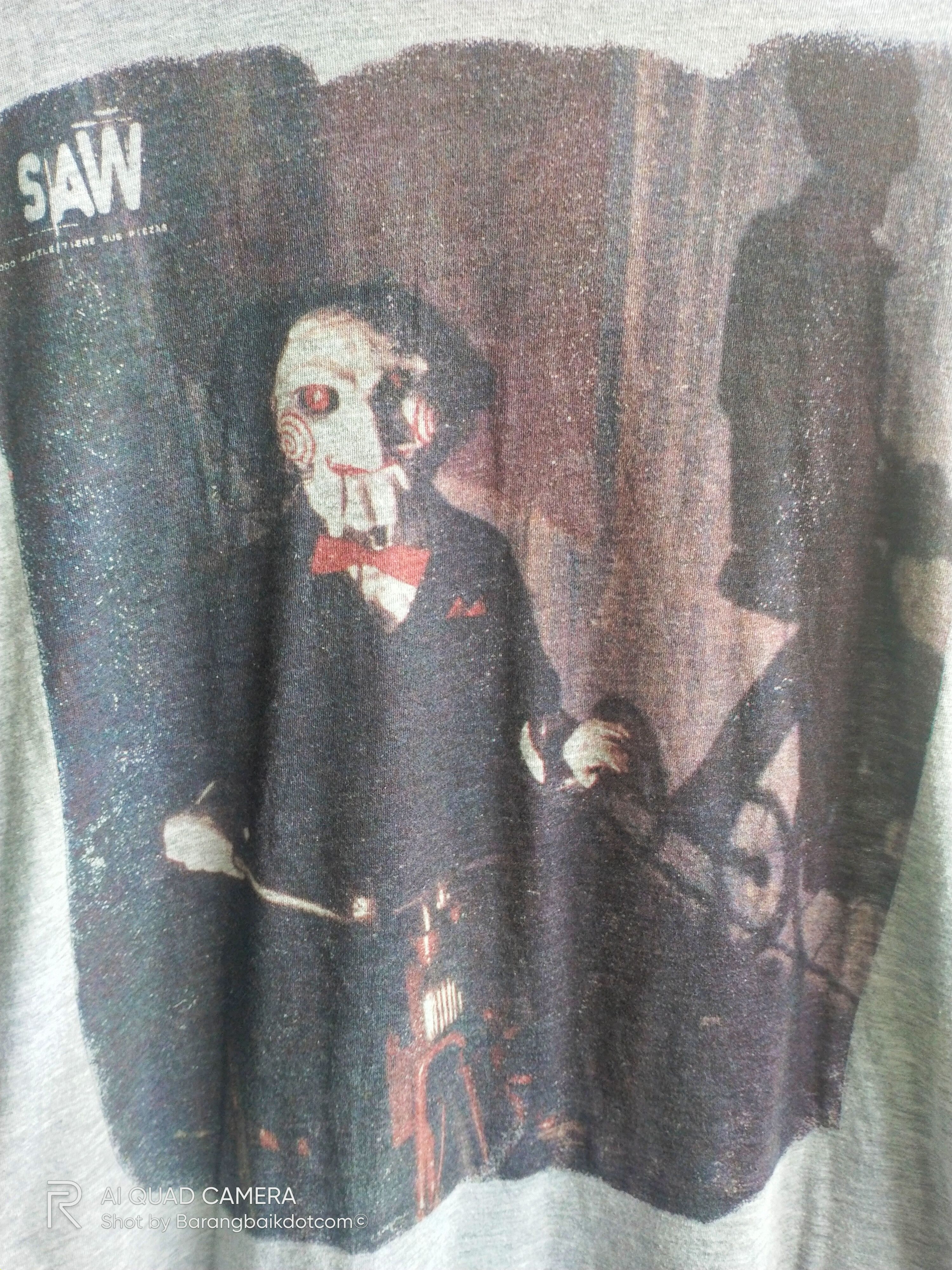 Bershka VTG 2004 'Jigsaw' Character SAW Movie t-shirt Size US L / EU 52-54 / 3 - 4 Thumbnail