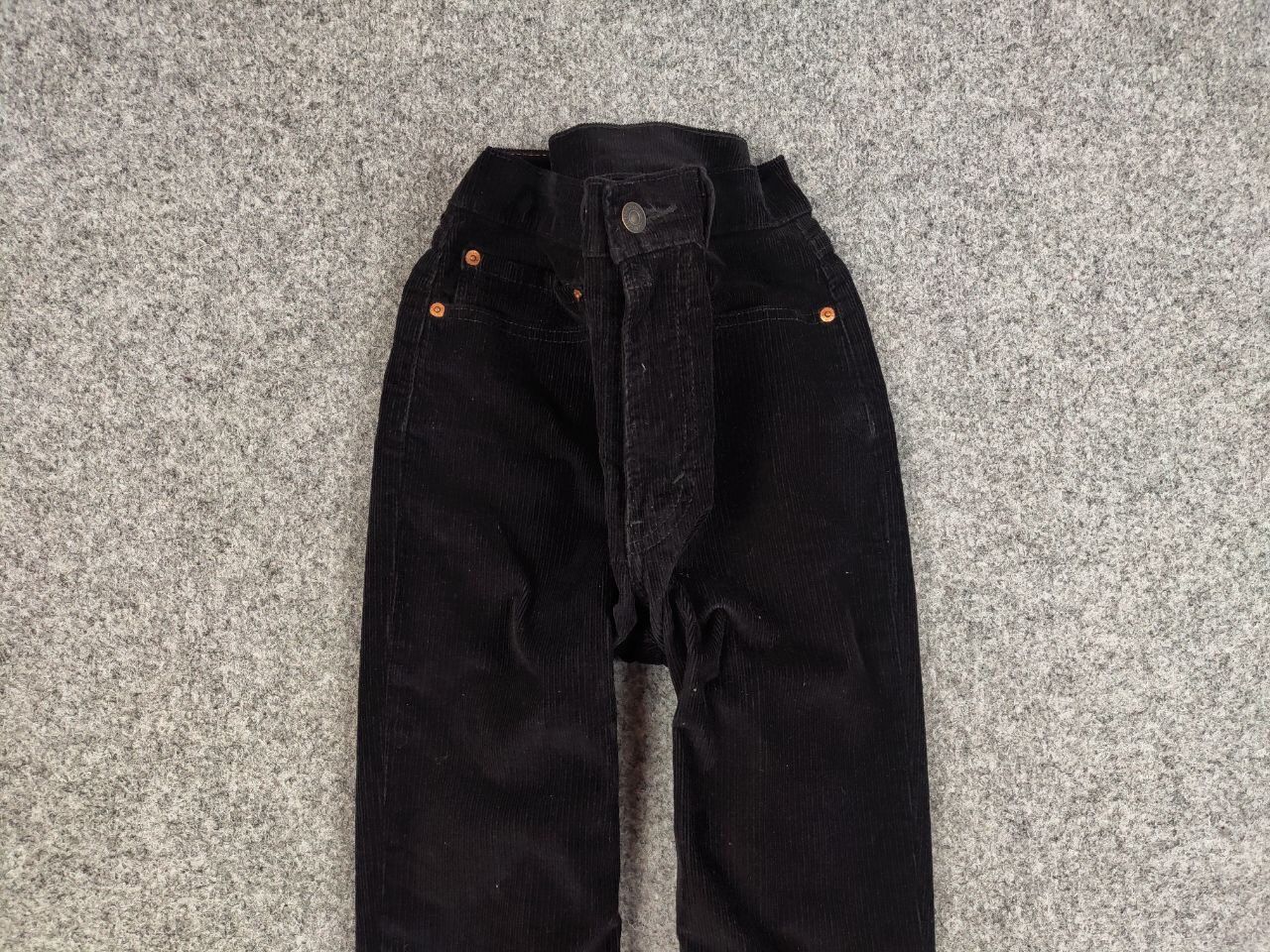 Levi's Vintage Levi’s 514 Black Corduroy Pants Trousers Velvet USA Size US 34 / EU 50 - 6 Thumbnail