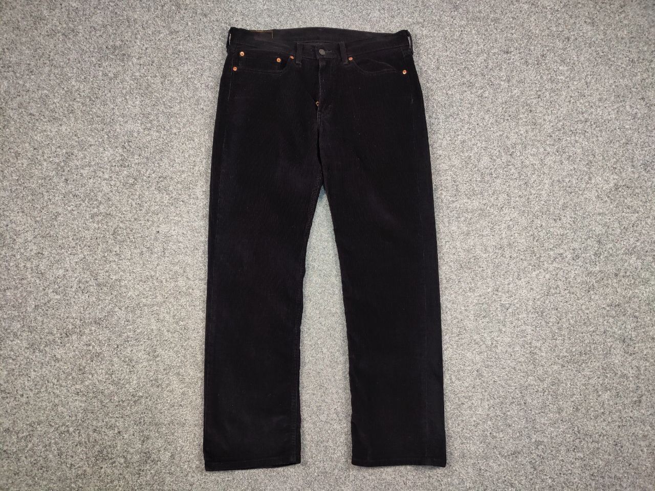 Levi's Vintage Levi’s 514 Black Corduroy Pants Trousers Velvet USA Size US 34 / EU 50 - 13 Thumbnail