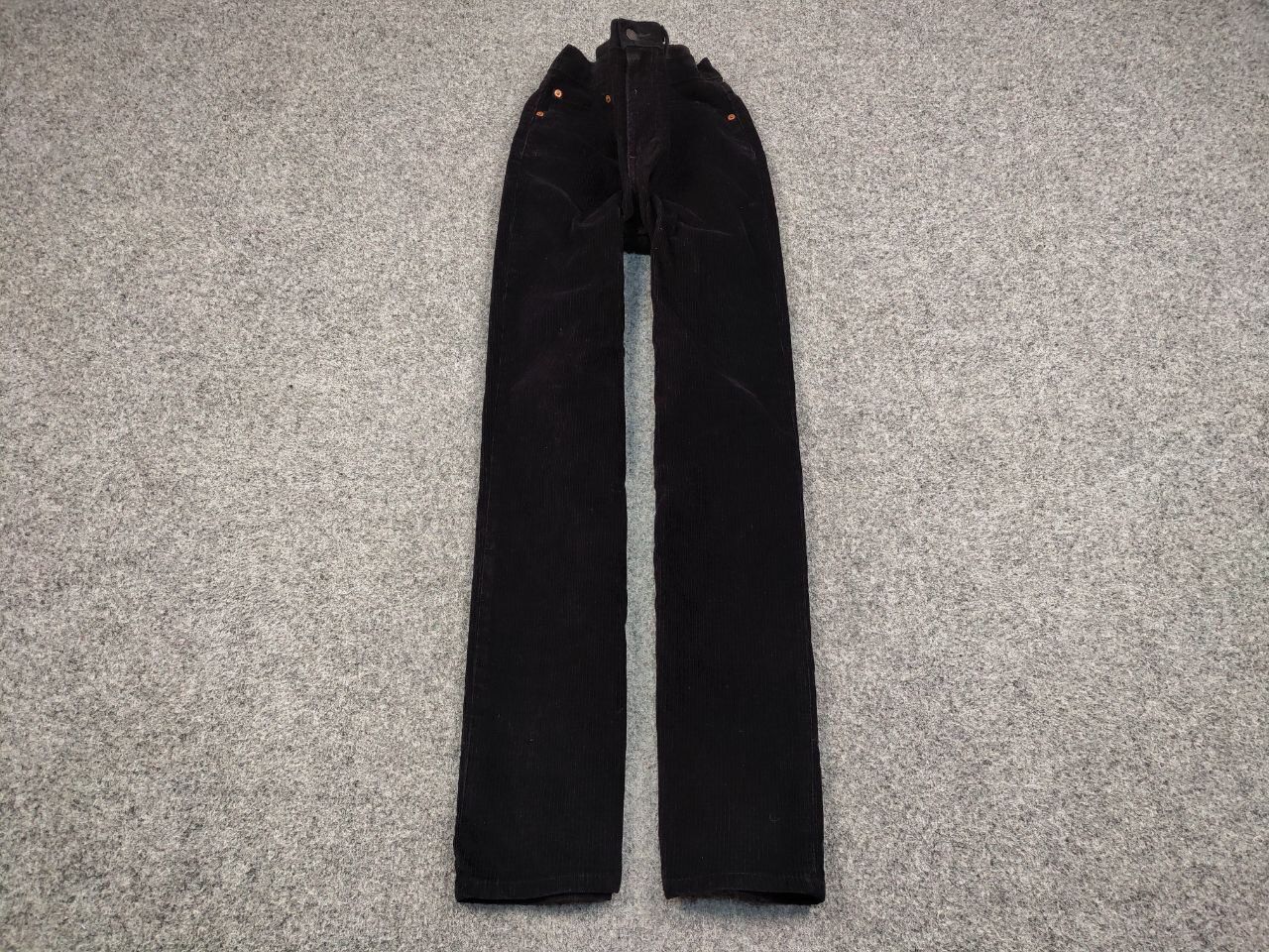 Levi's Vintage Levi’s 514 Black Corduroy Pants Trousers Velvet USA Size US 34 / EU 50 - 2 Thumbnail