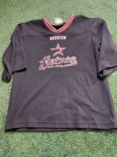 Vintage Mens Houston ASTROS #25 Pullover Baseball Jersey for