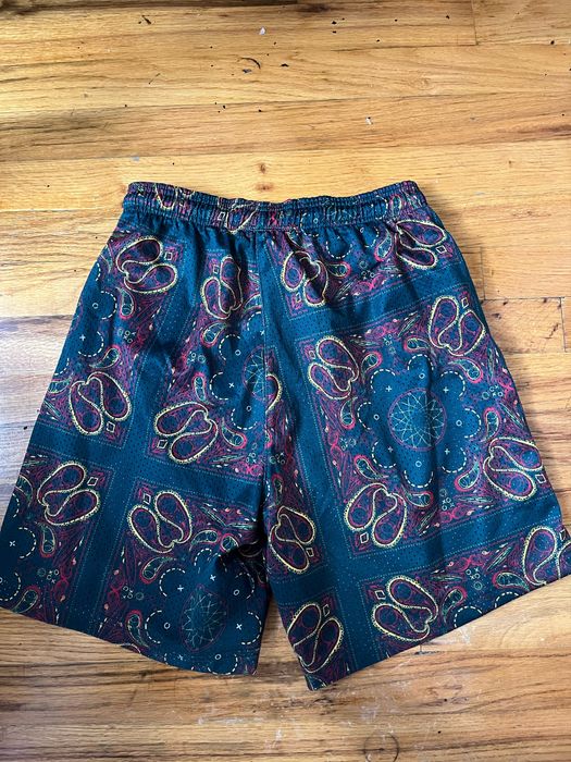 Streetwear Swish Authentics Seattle Bandana Mesh Shorts Small