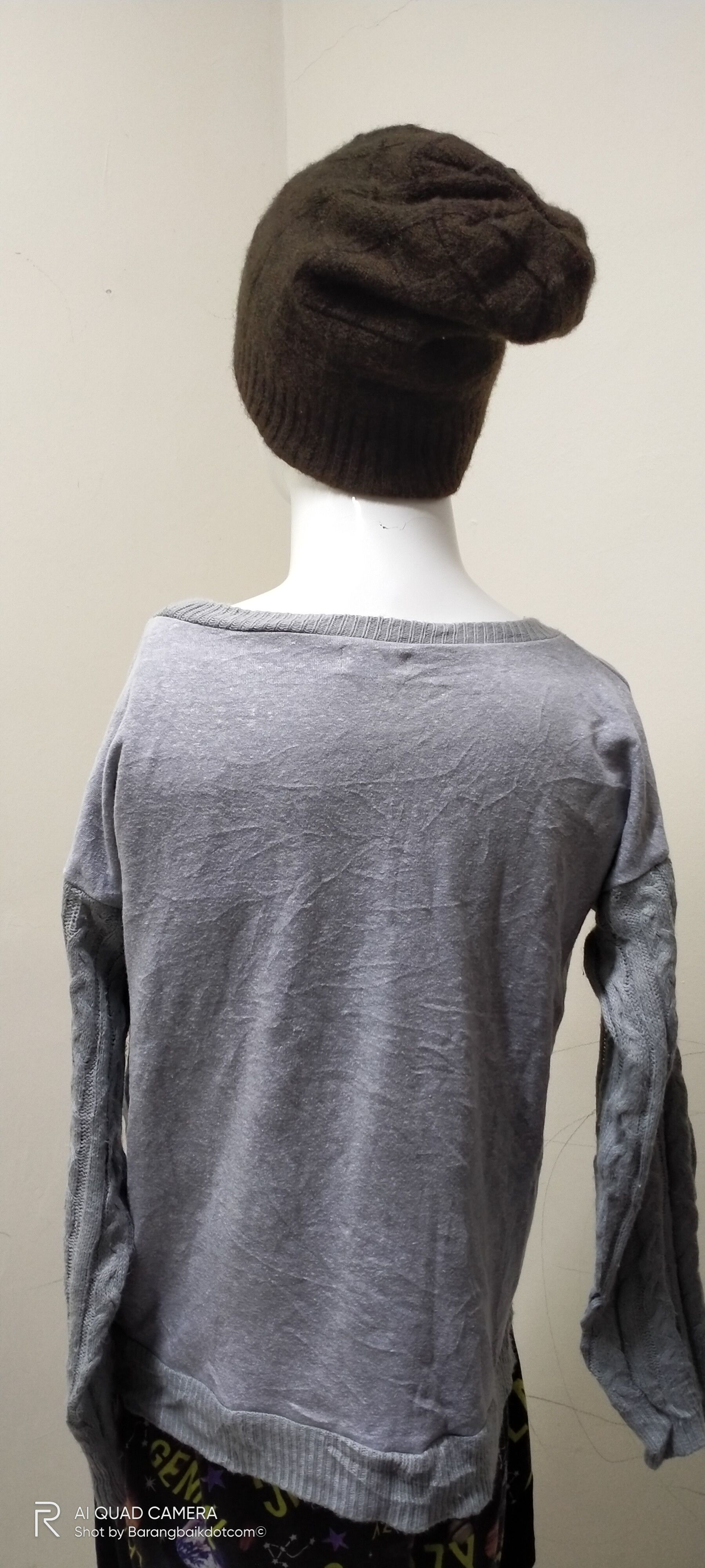 Vintage Parody Cinderella Skeletons distressed Knit sleeves crewneck Size US M / EU 48-50 / 2 - 5 Thumbnail