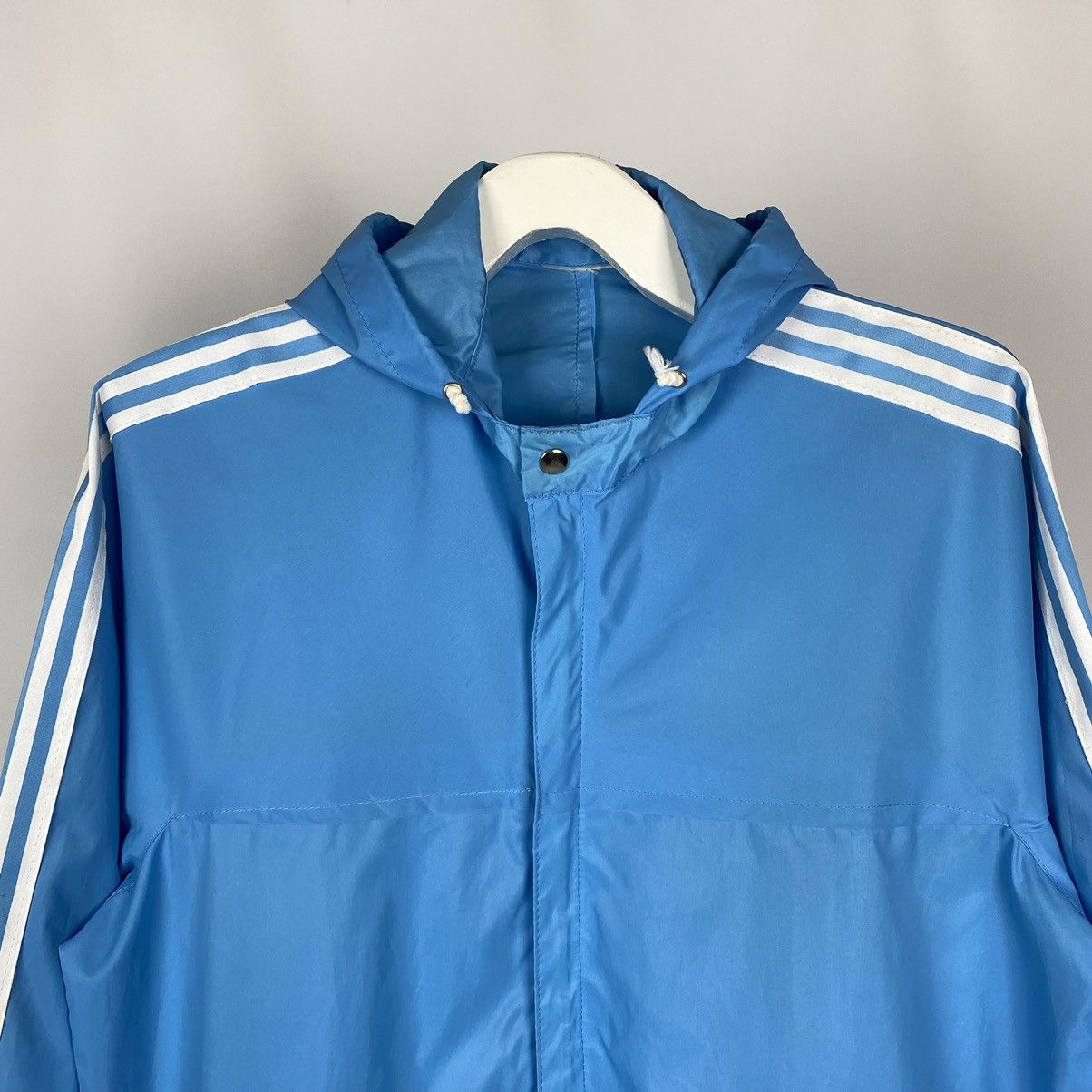 Adidas × Vintage 1980’s Vintage Adidas Ventex Packable Windbreaker Size US M / EU 48-50 / 2 - 2 Thumbnail