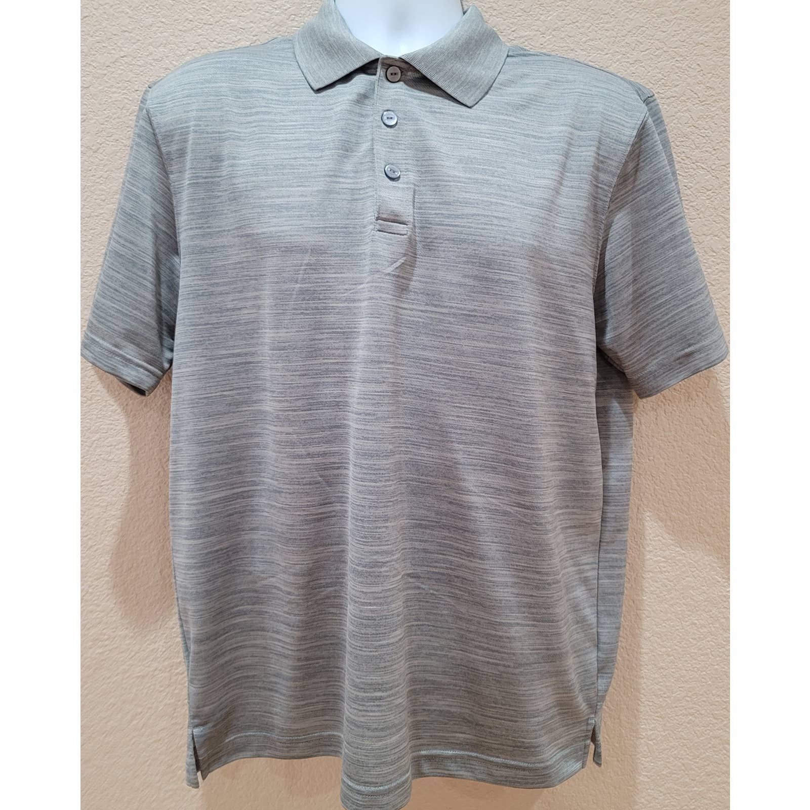 Haggar Haggar Clothing Marled Gray Men's Golf Polo Shirt Medium | Grailed