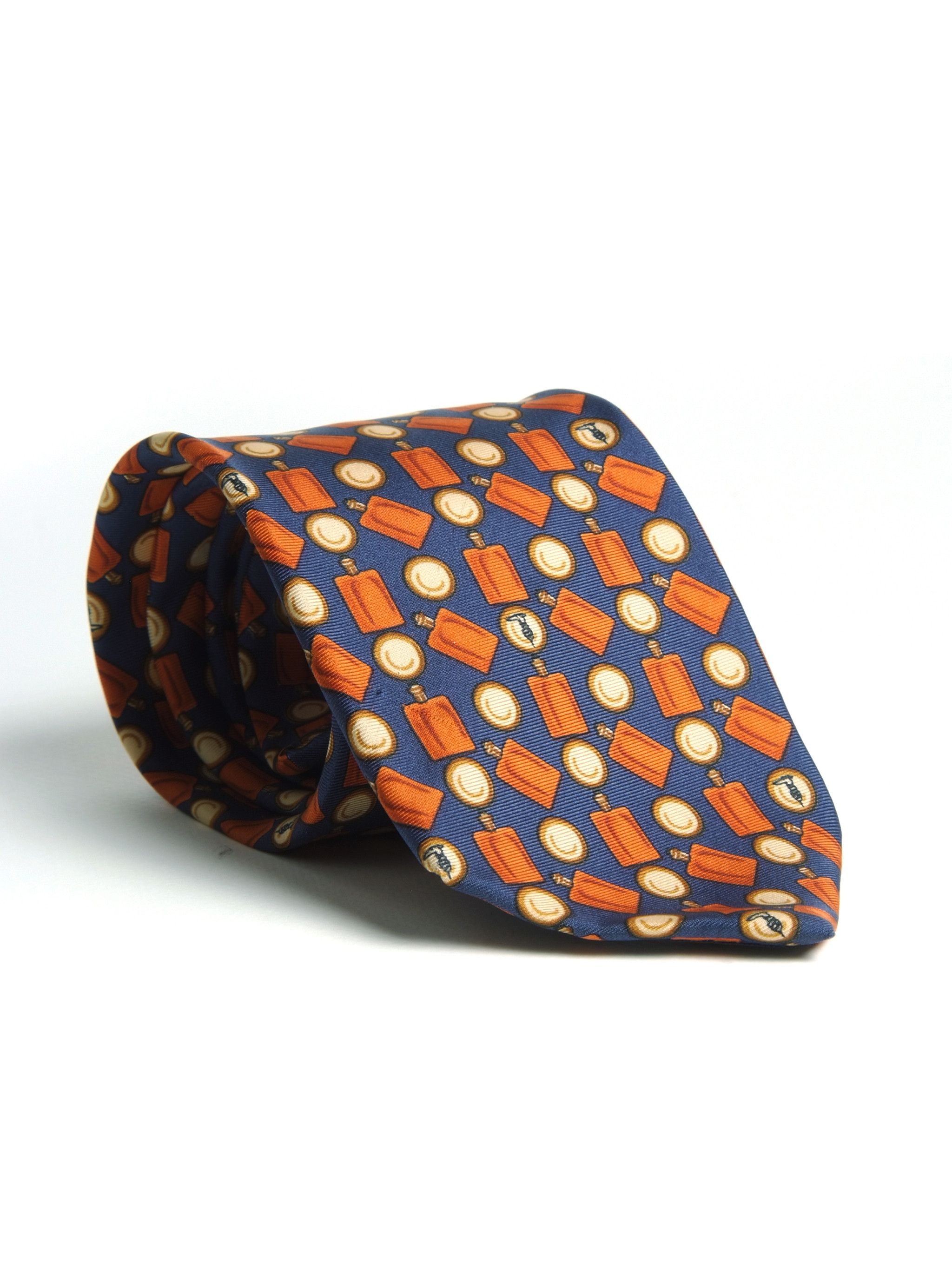 Trussardi × Vintage Lot of 2 Trussardi Vintage Silk Necktie Size ONE SIZE - 4 Thumbnail