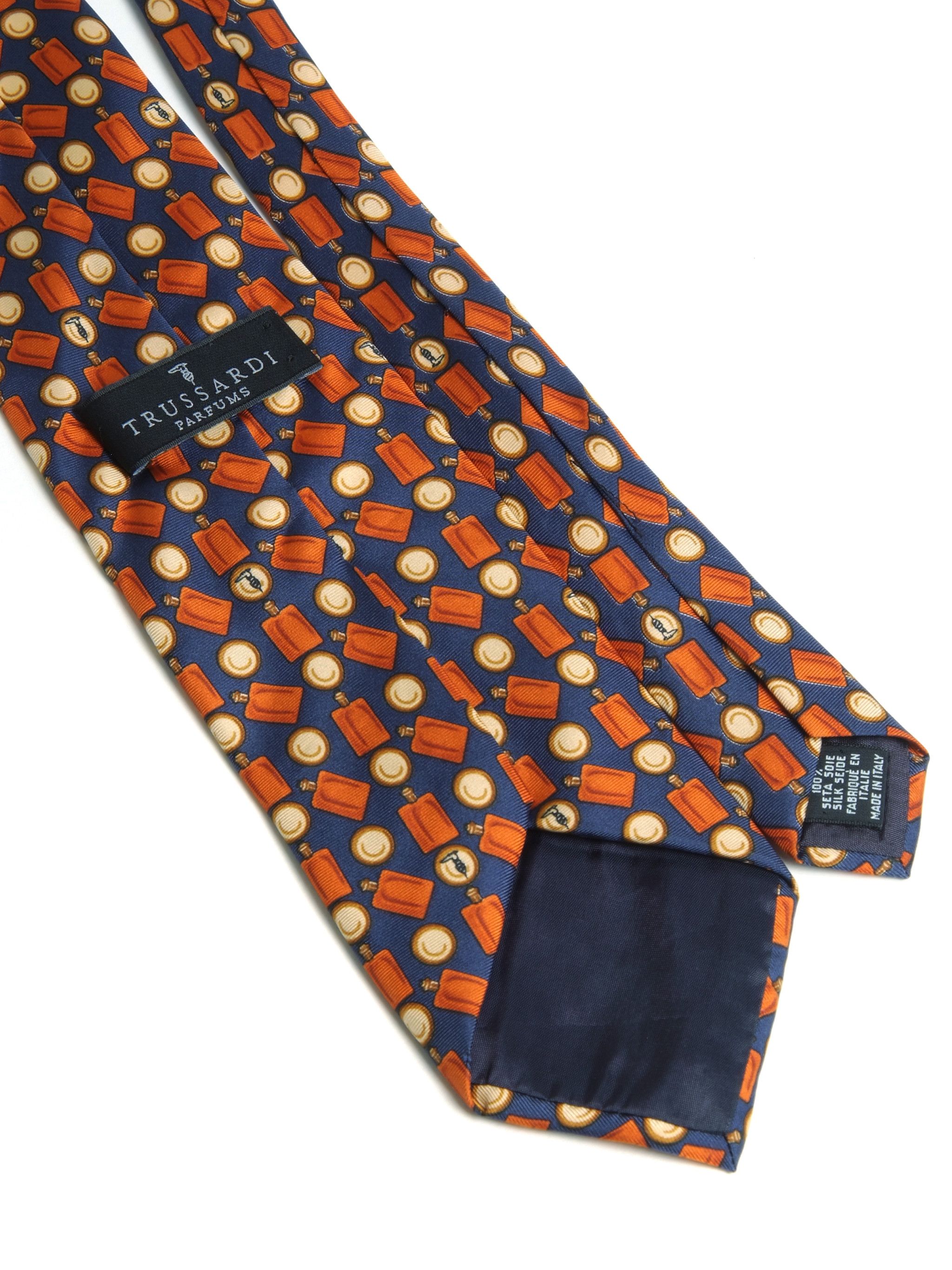 Trussardi × Vintage Lot of 2 Trussardi Vintage Silk Necktie Size ONE SIZE - 3 Thumbnail