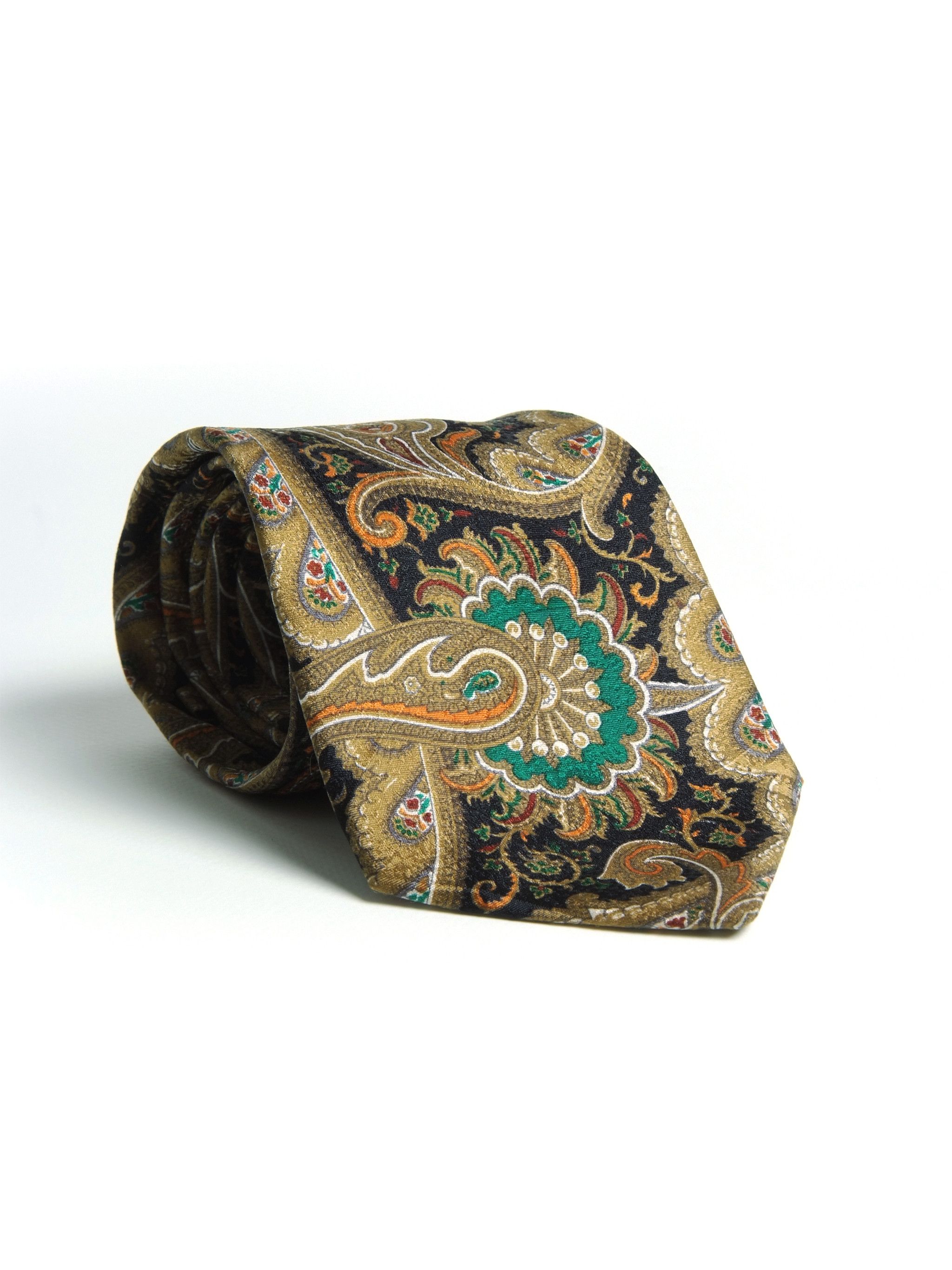 Trussardi × Vintage Lot of 2 Trussardi Vintage Silk Necktie Size ONE SIZE - 7 Thumbnail