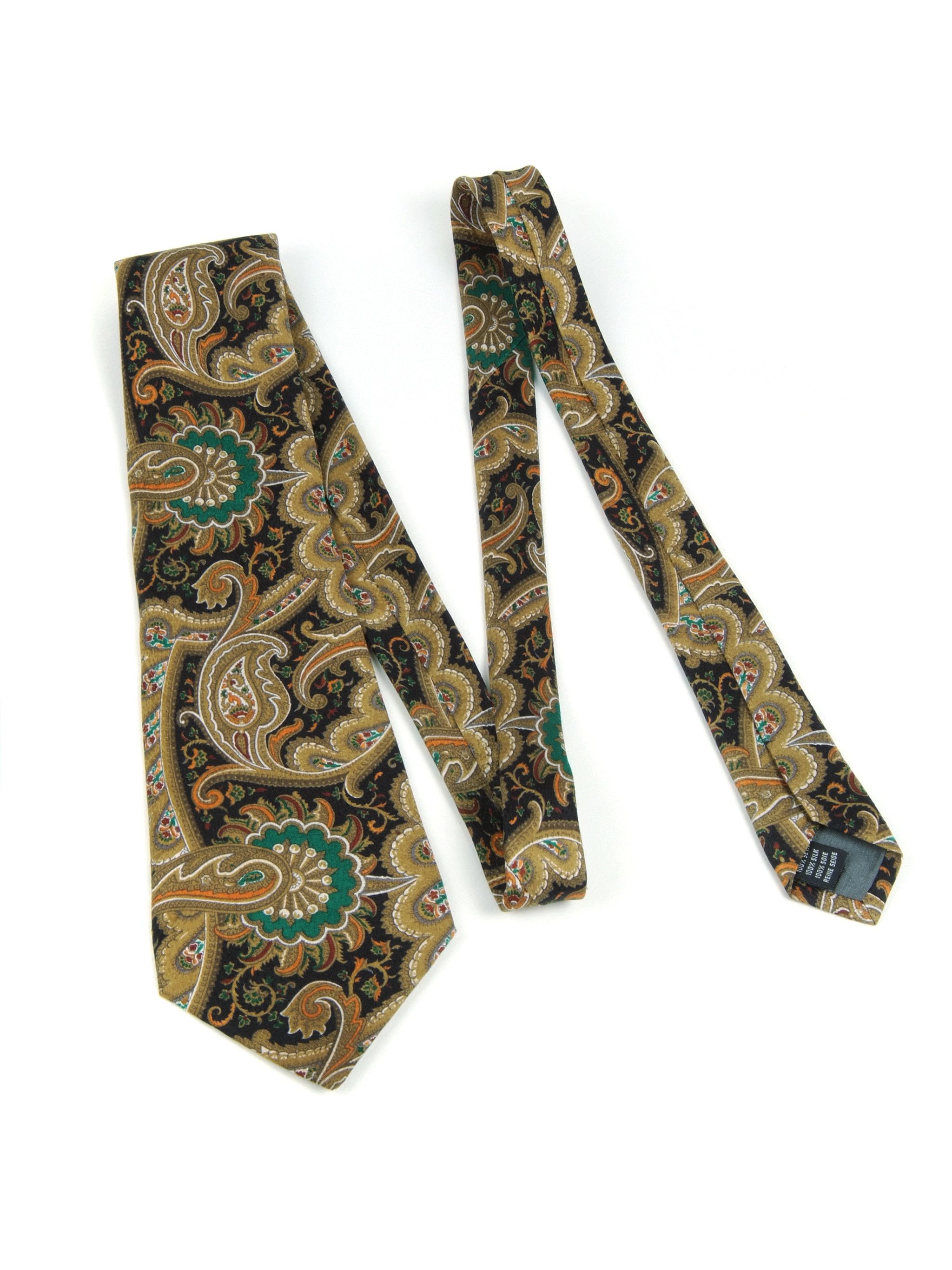 Trussardi × Vintage Lot of 2 Trussardi Vintage Silk Necktie Size ONE SIZE - 5 Thumbnail