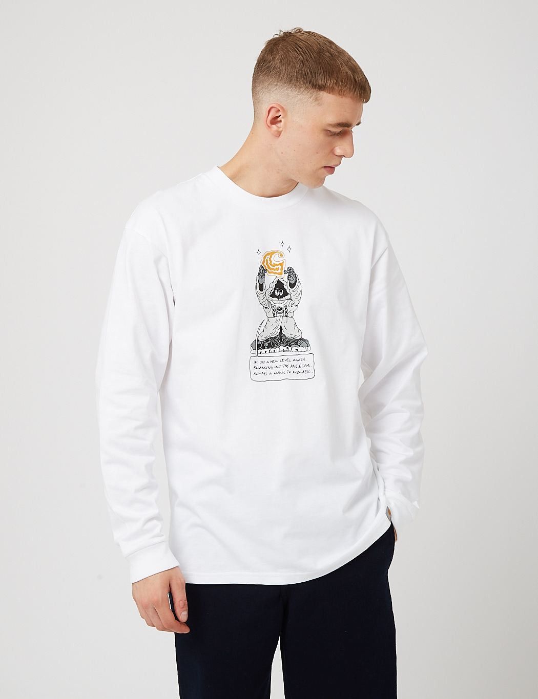 Carhartt Wip Kogancult Longsleeve T-shirt White XXL
