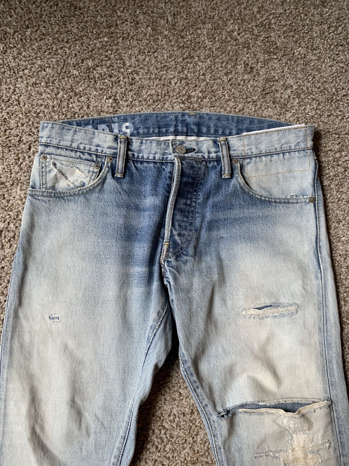 Visvim SS19 Social Sculpture 10 Damaged-19 Size US 34 / EU 50 - 6 Thumbnail