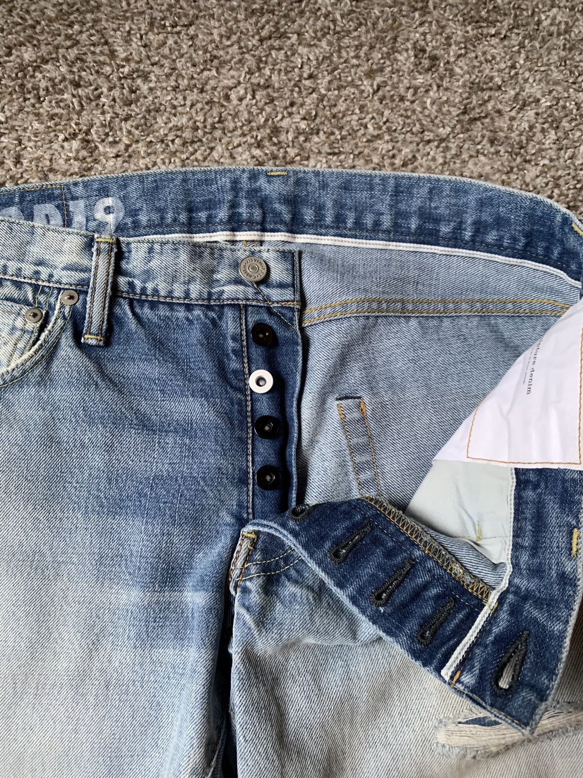 Visvim SS19 Social Sculpture 10 Damaged-19 Size US 34 / EU 50 - 7 Thumbnail