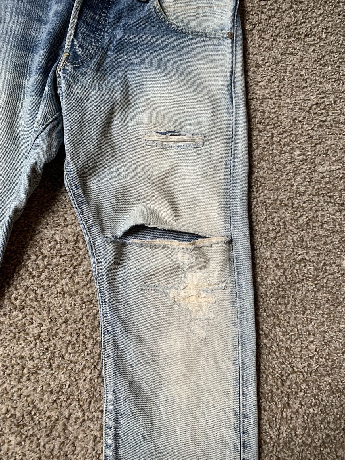 Visvim SS19 Social Sculpture 10 Damaged-19 Size US 34 / EU 50 - 4 Thumbnail