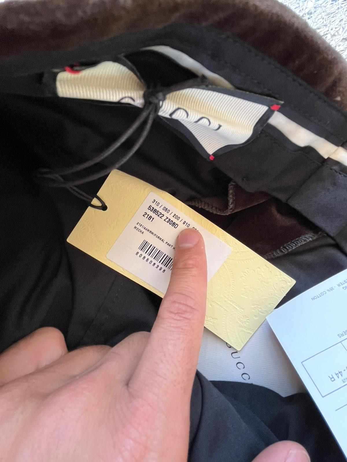 Gucci Formal Pants in Dark Brown / Mocha Size US 36 / EU 52 - 16 Thumbnail