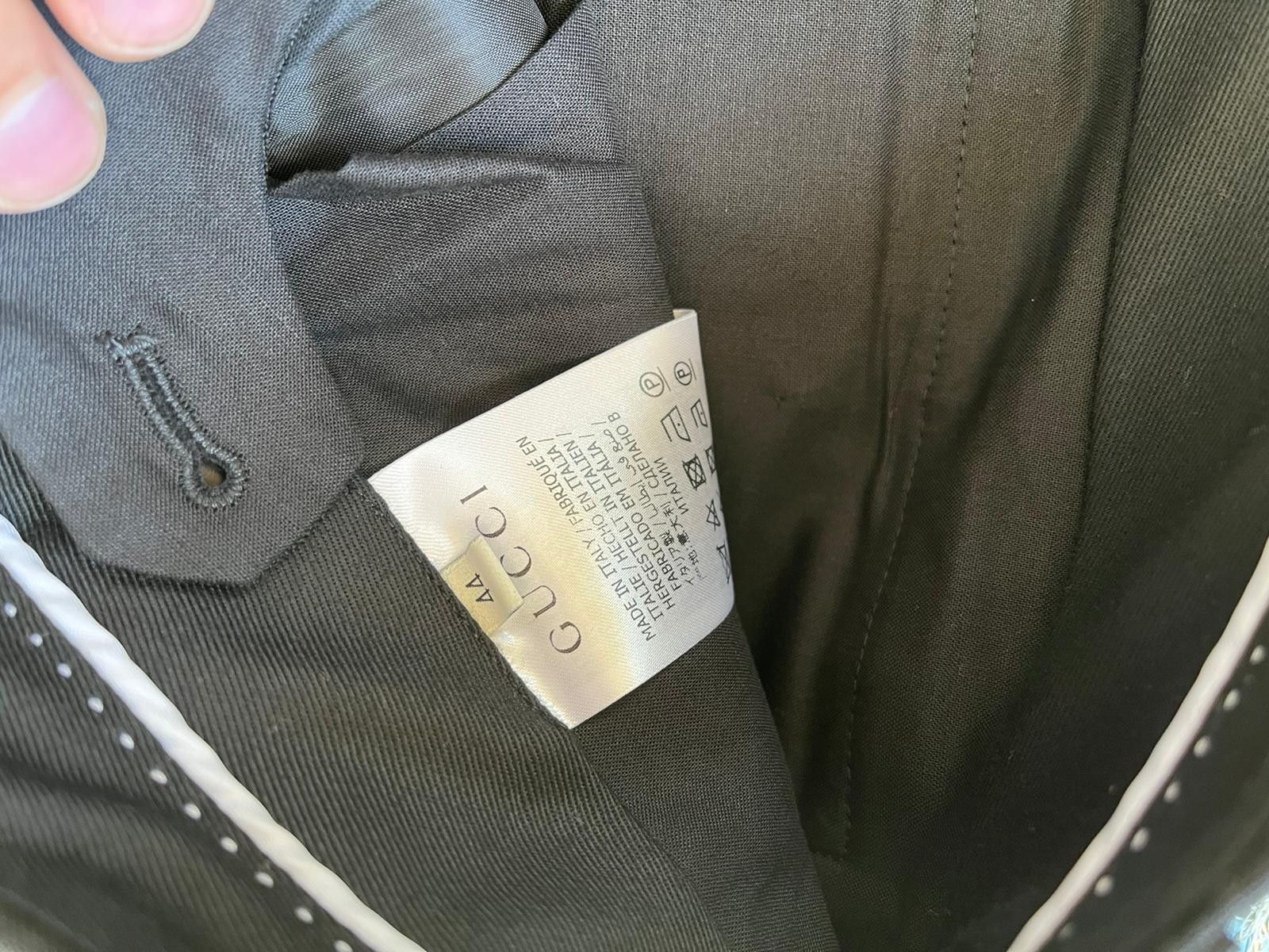 Gucci Dress Pants in Black Color Size US 28 / EU 44 - 14 Thumbnail